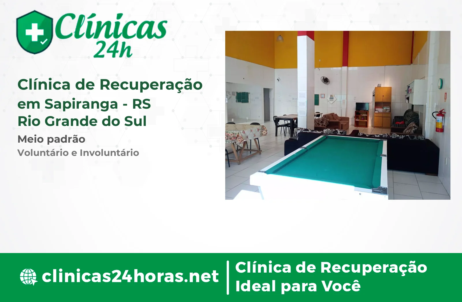 Clínica de Recuperação em Sapiranga Feminina 5