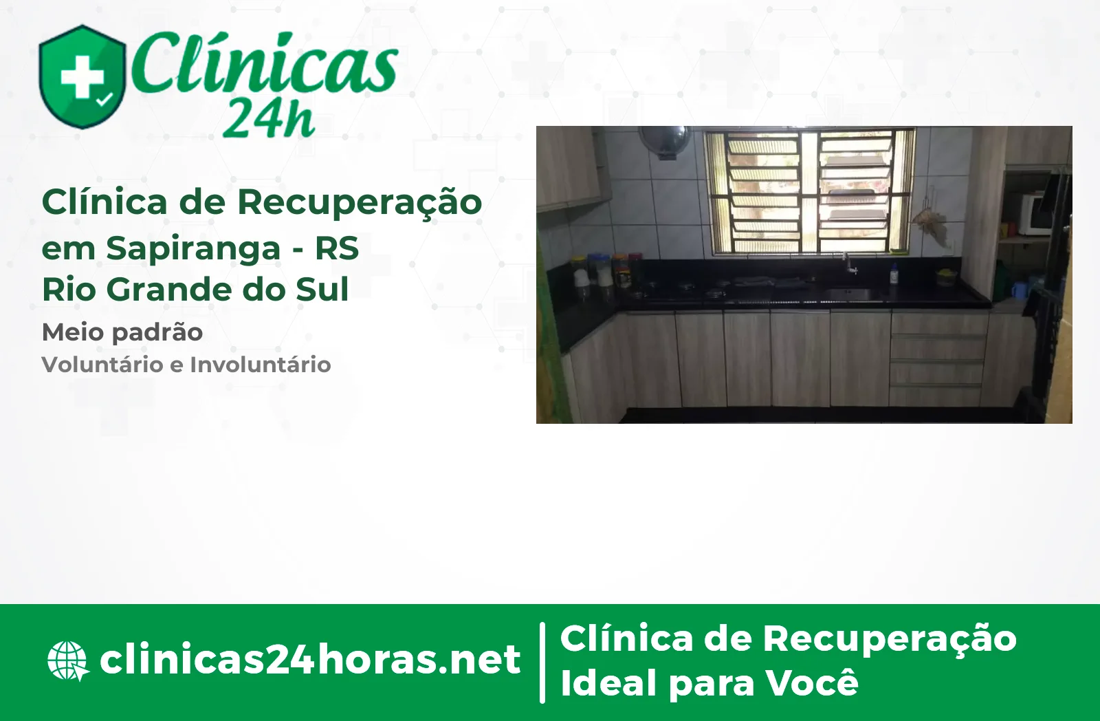 Clínica de Recuperação em Sapiranga Masculina