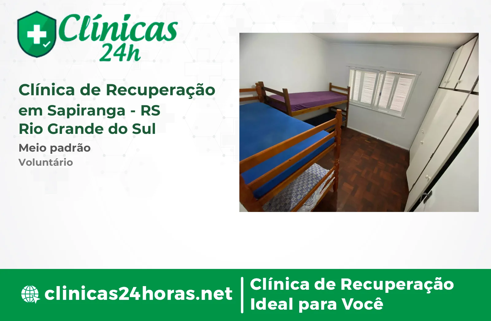 Clínica de Recuperação em Sapiranga Masculina-3 5