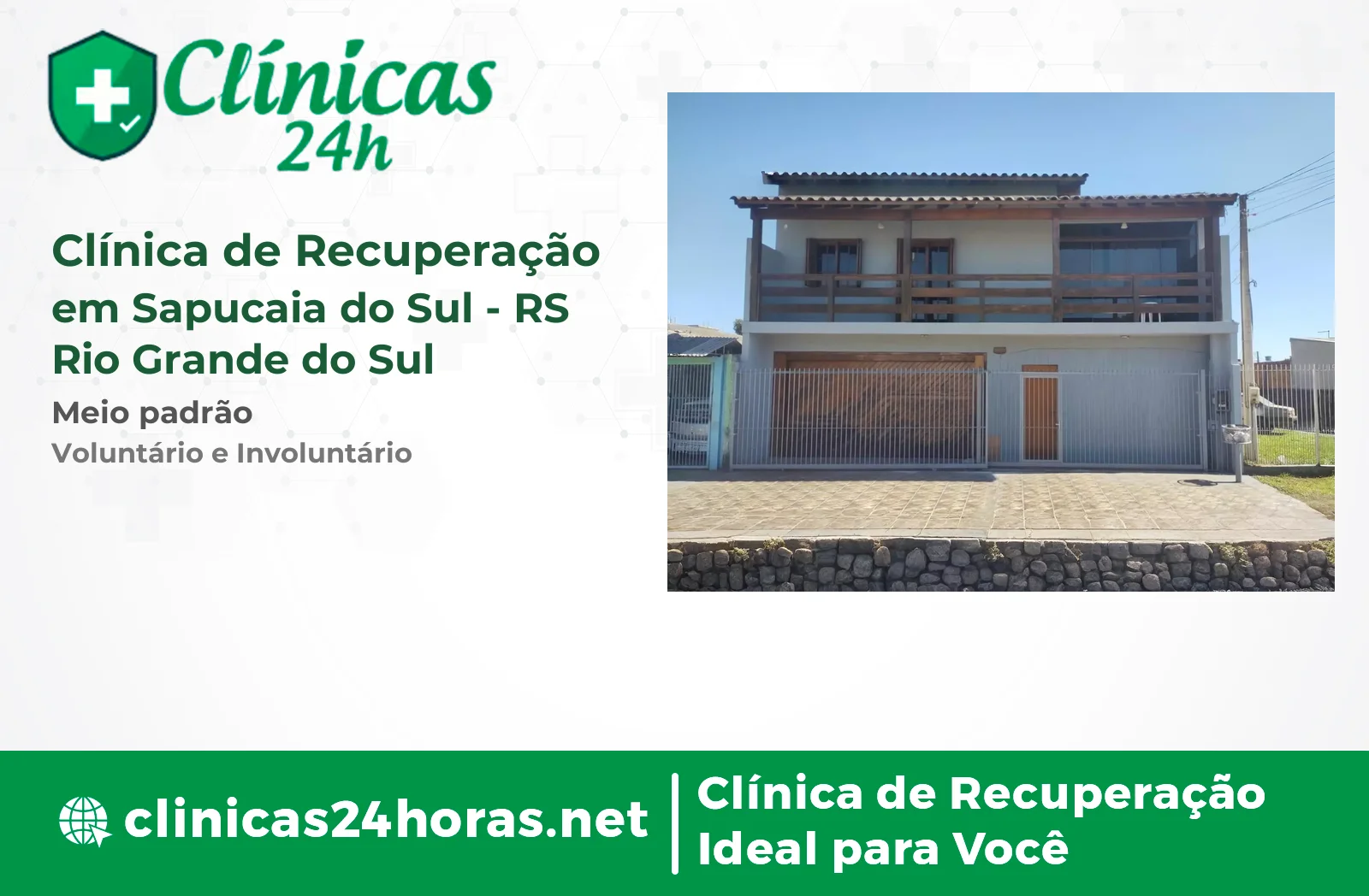 Clínica de Recuperação em Sapucaia do Sul Masculina 2
