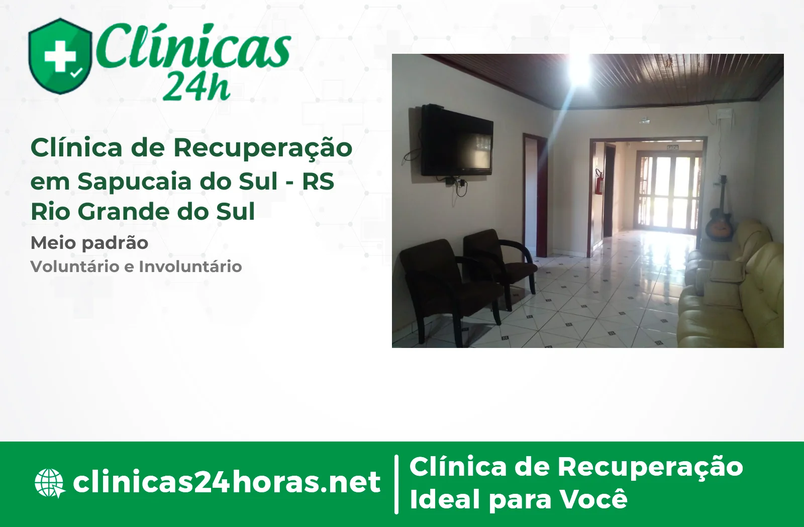 Clínica de Recuperação em Sapucaia do Sul Masculina-5
