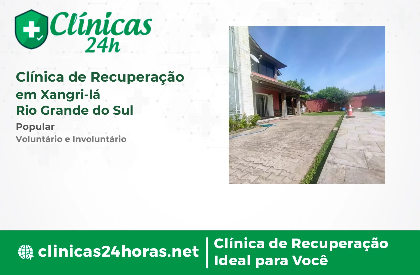 Clínica de Recuperação em Xangri-lá Masculina 5