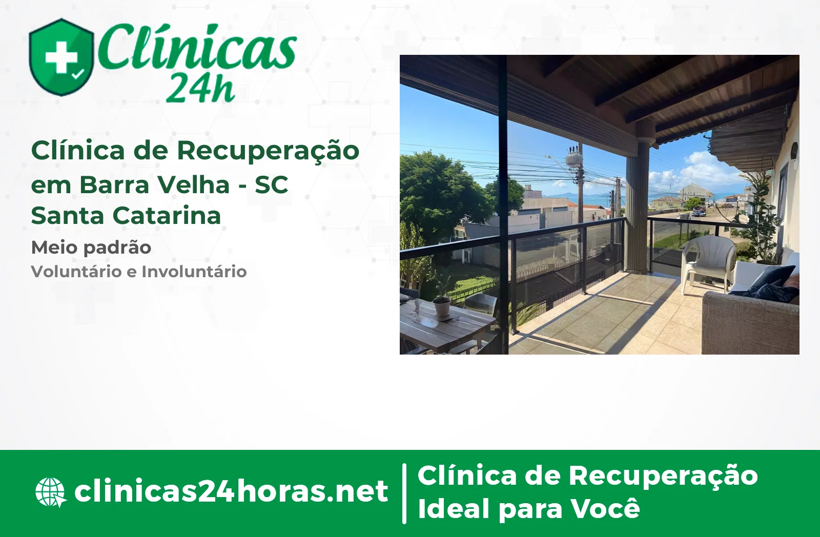 Clínica de Recuperação em Barra Velha Masculina 2