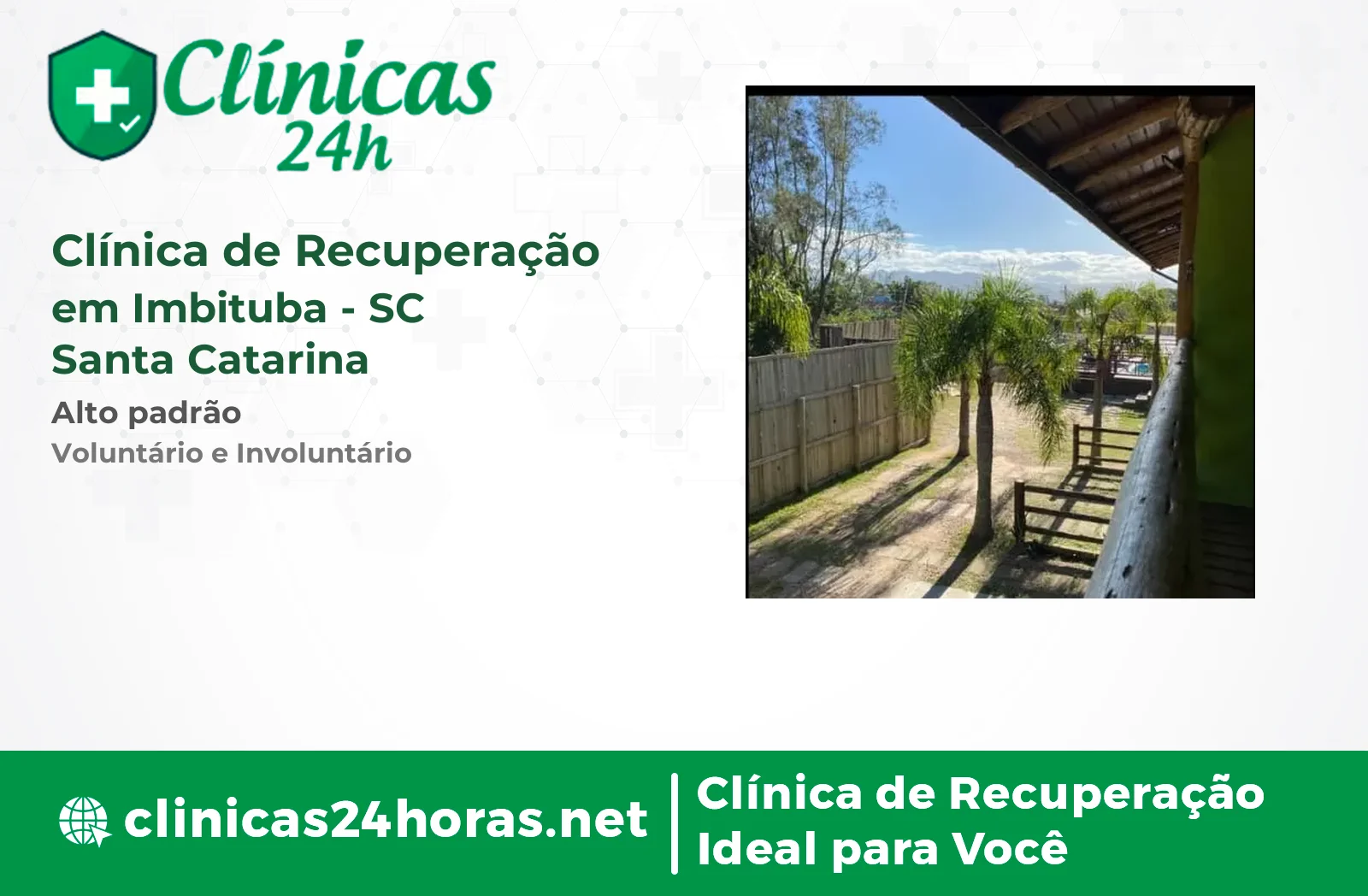 Clínica de Recuperação em Imbituba Masculina 3