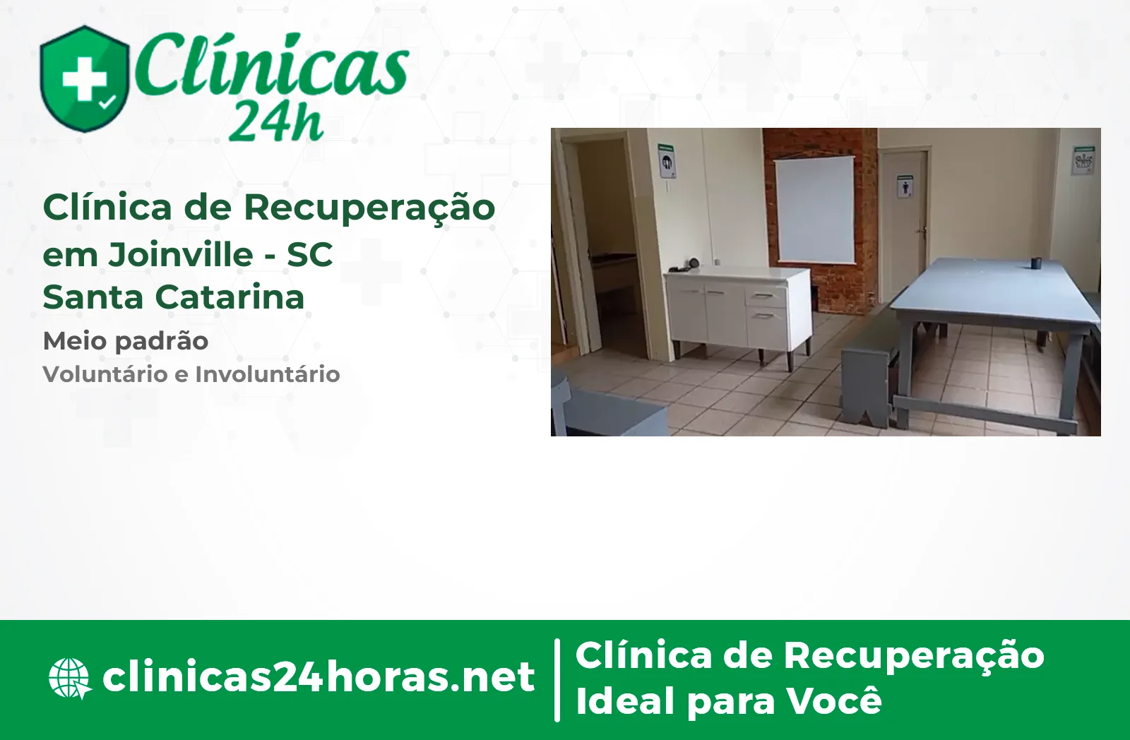 Clínica de Recuperação em Joinville Masculina