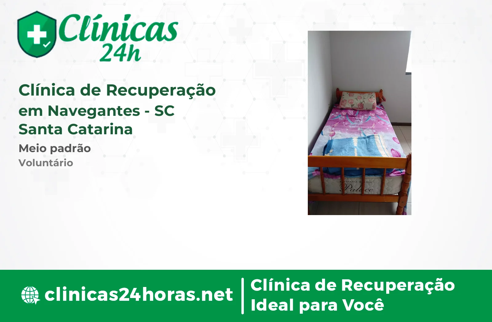 Clínica de Recuperação em Navegantes Mista
