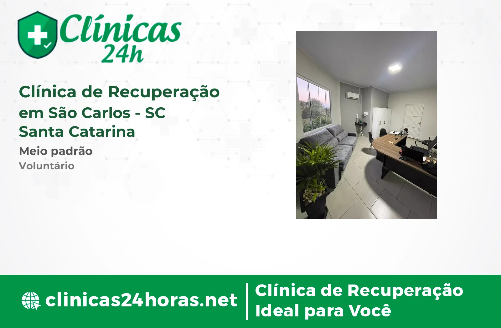 Clínica de Recuperação em São Carlos Masculina 3