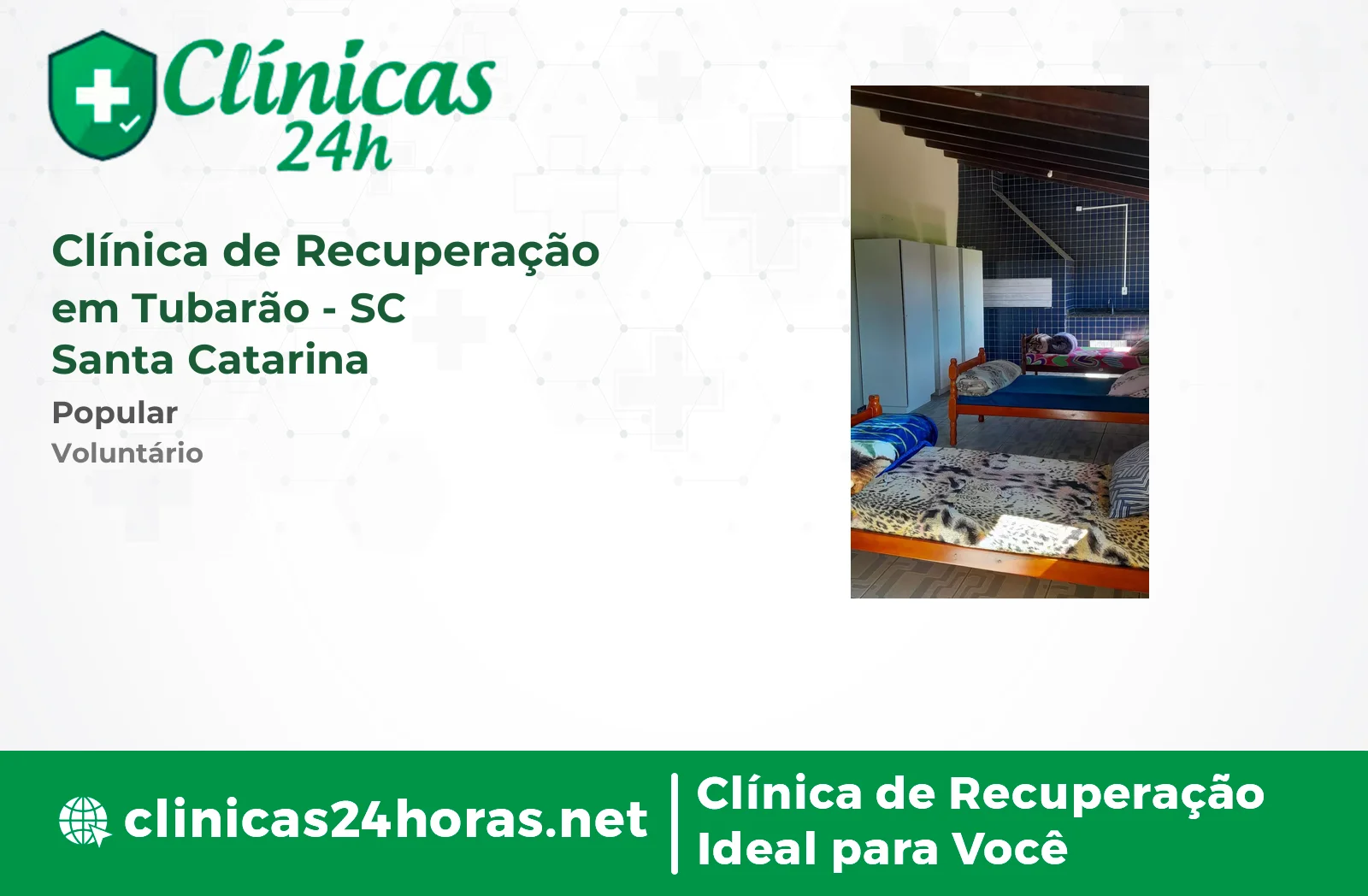 Clínica de Recuperação em Tubarão Feminina 3