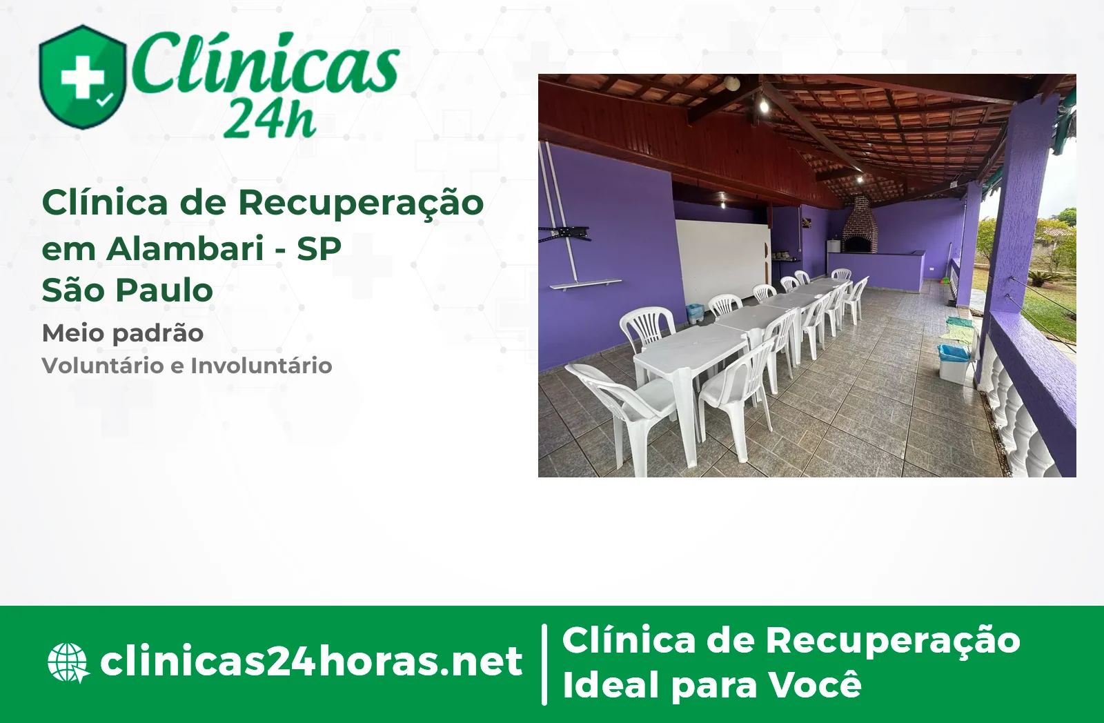 Clínica de Recuperação em Alambari Feminina 2