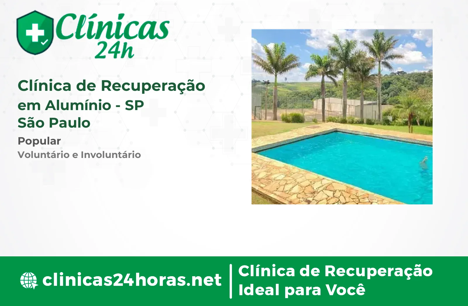 Clínica de Recuperação em Alumínio Masculina 5