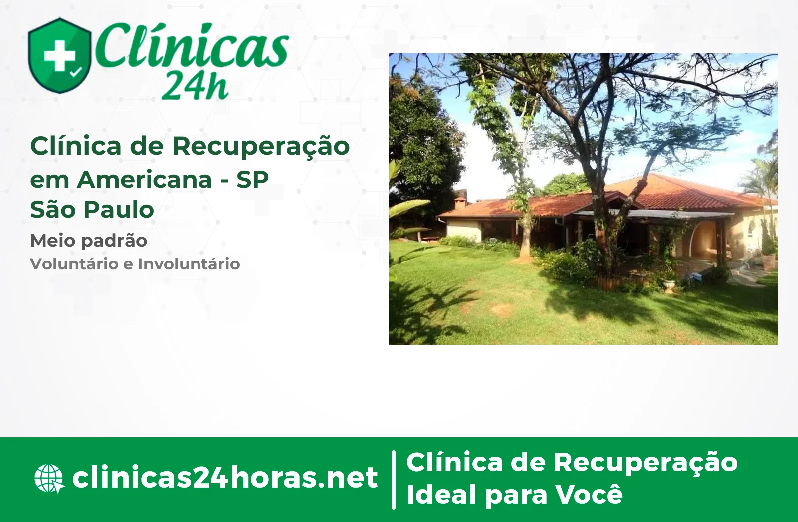 Clínica de Recuperação em Americana Masculina 4