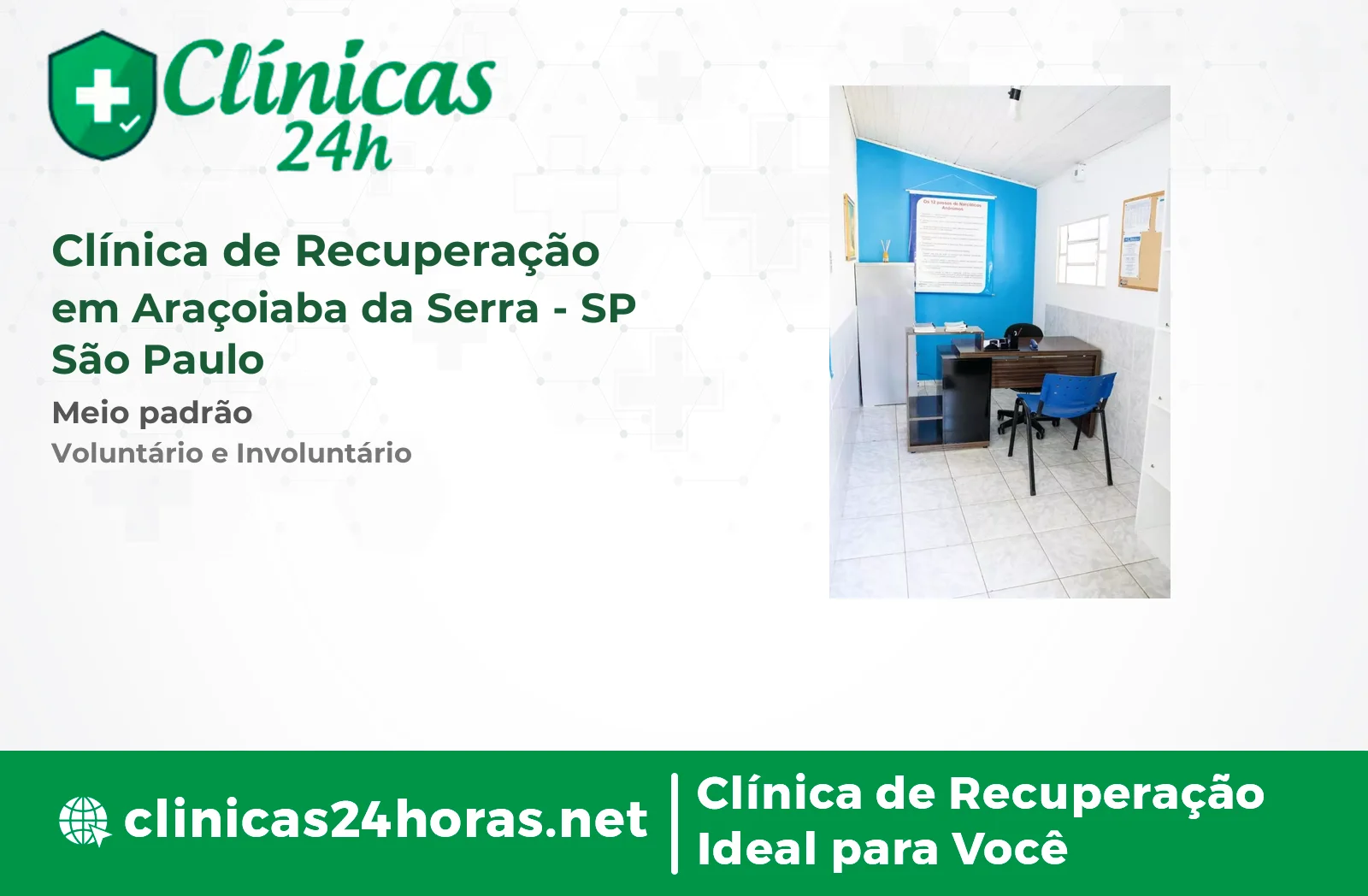 Clínica de Recuperação em Araçoiaba da Serra Masculina 3