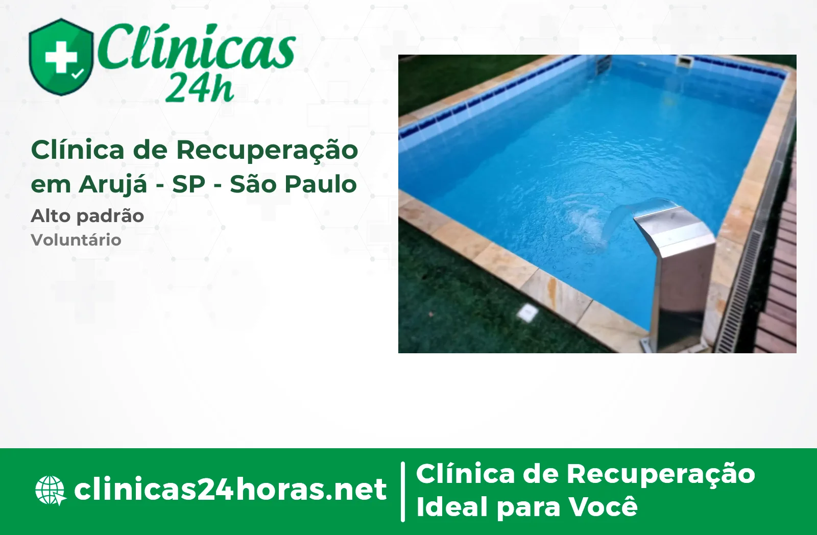 Clínica de Recuperação em Arujá Mista