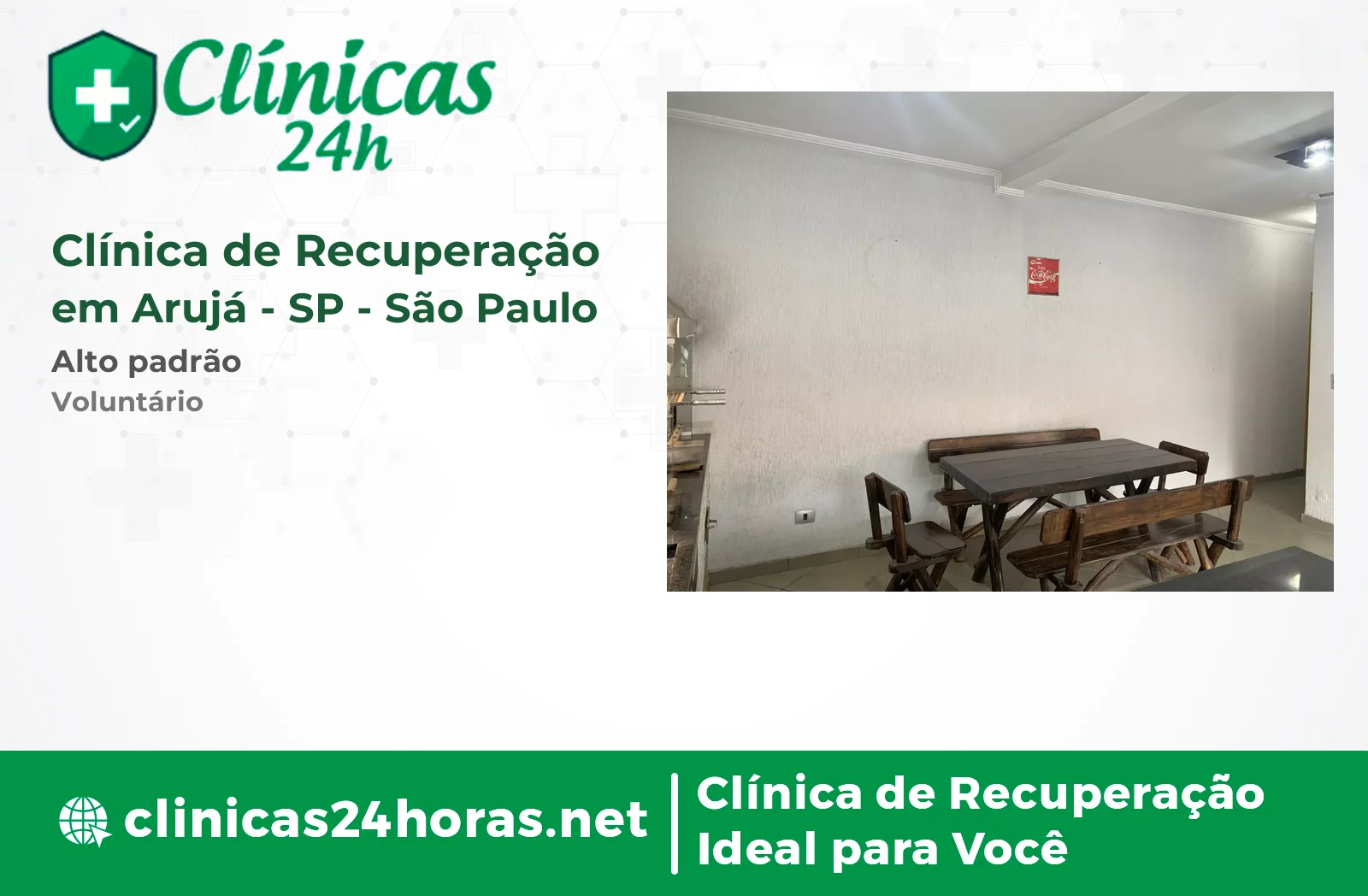 Clínica de Recuperação em Arujá Mista 4