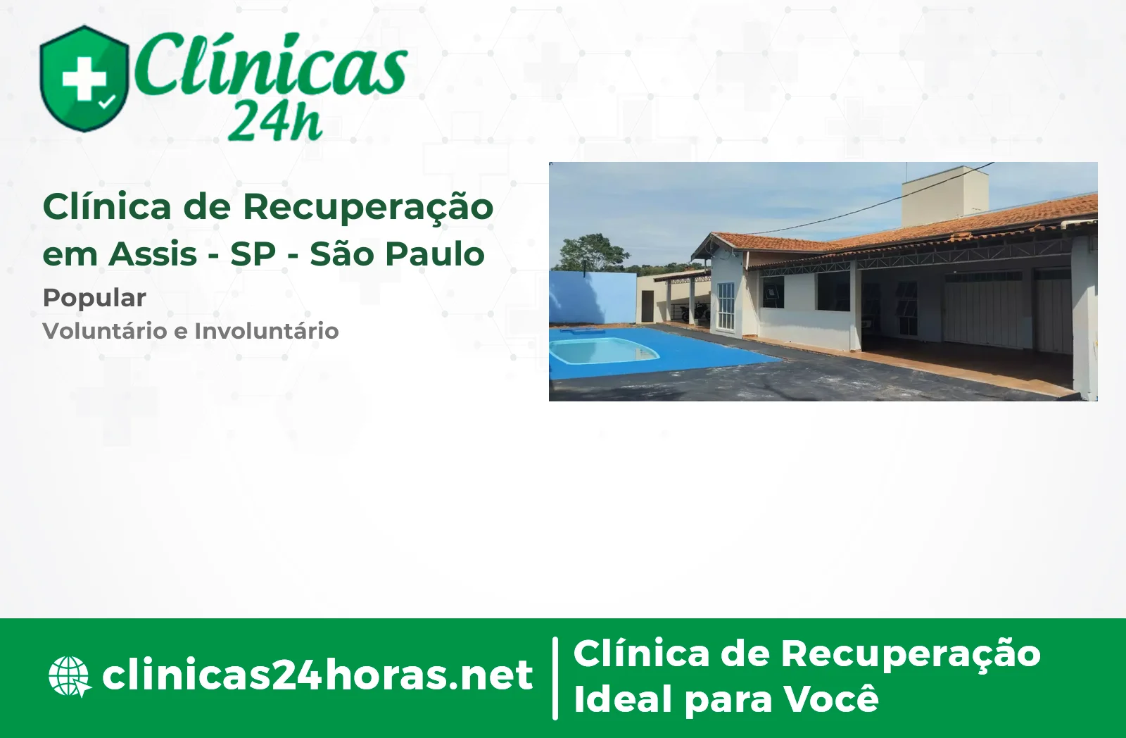 Clínica de Recuperação em Assis Masculina 2