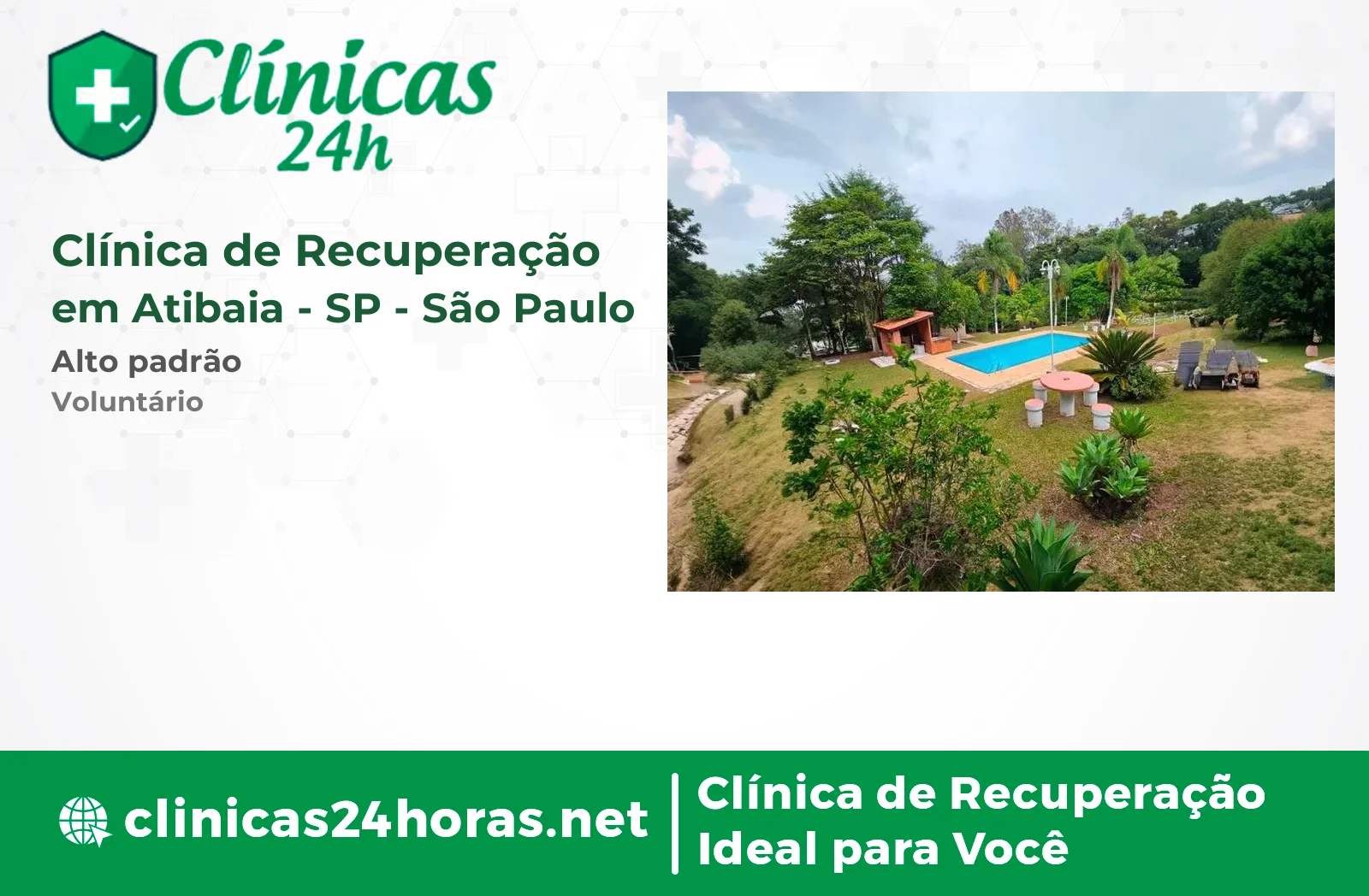 Clínica de Recuperação em Atibaia Feminina