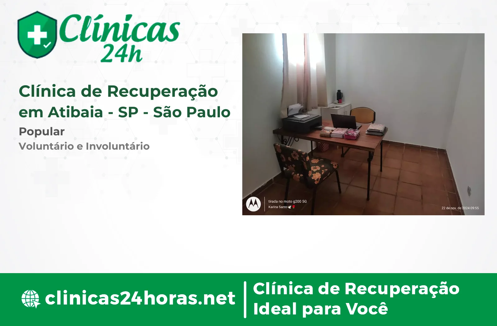 Clínica de Recuperação em Atibaia Masculina 4