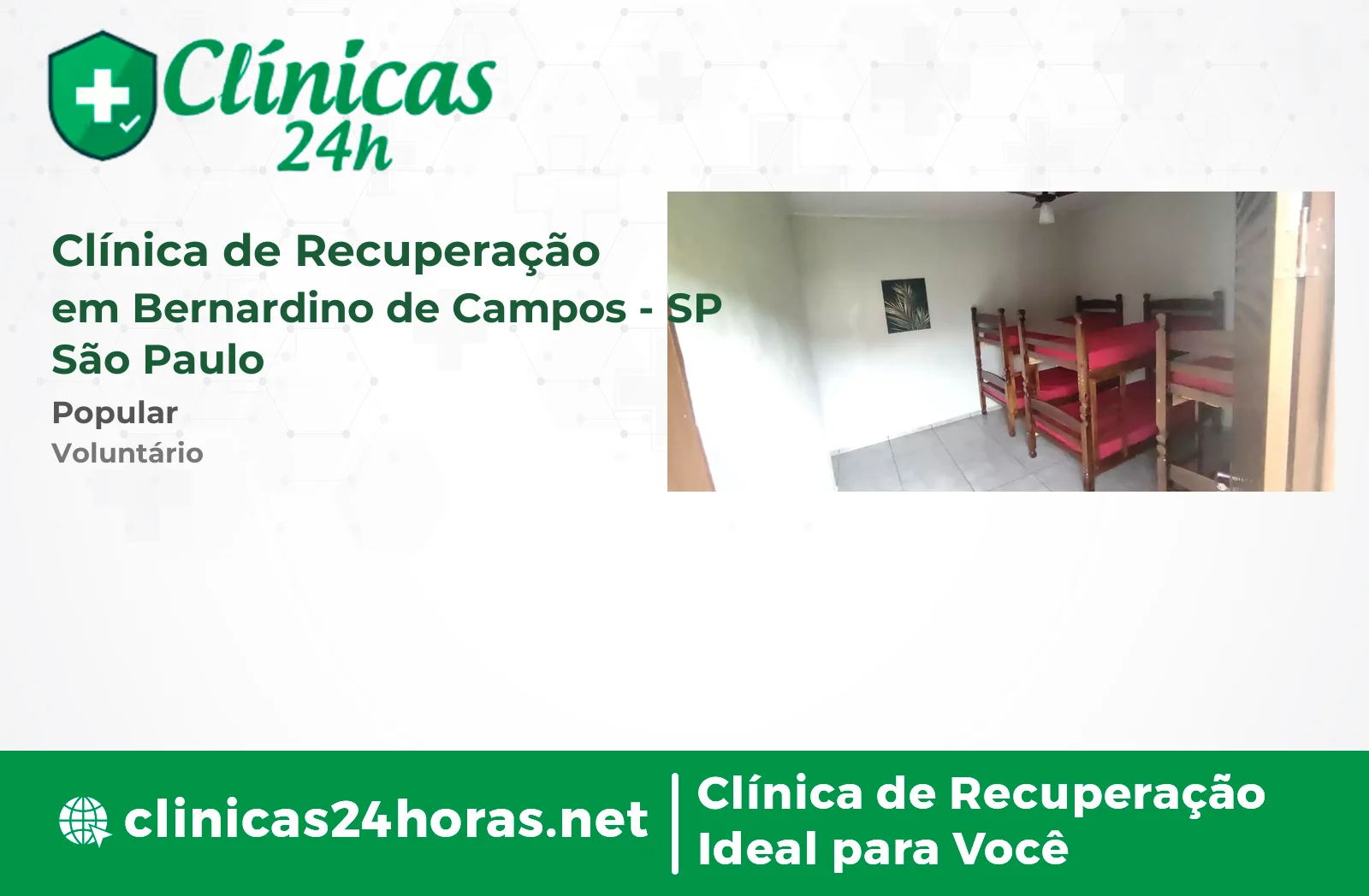 Clínica de Recuperação em Bernardino de Campos Feminina 2