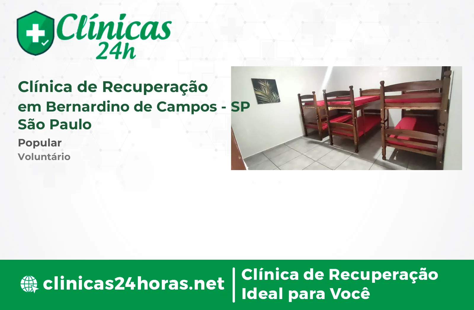 Clínica de Recuperação em Bernardino de Campos Feminina 4
