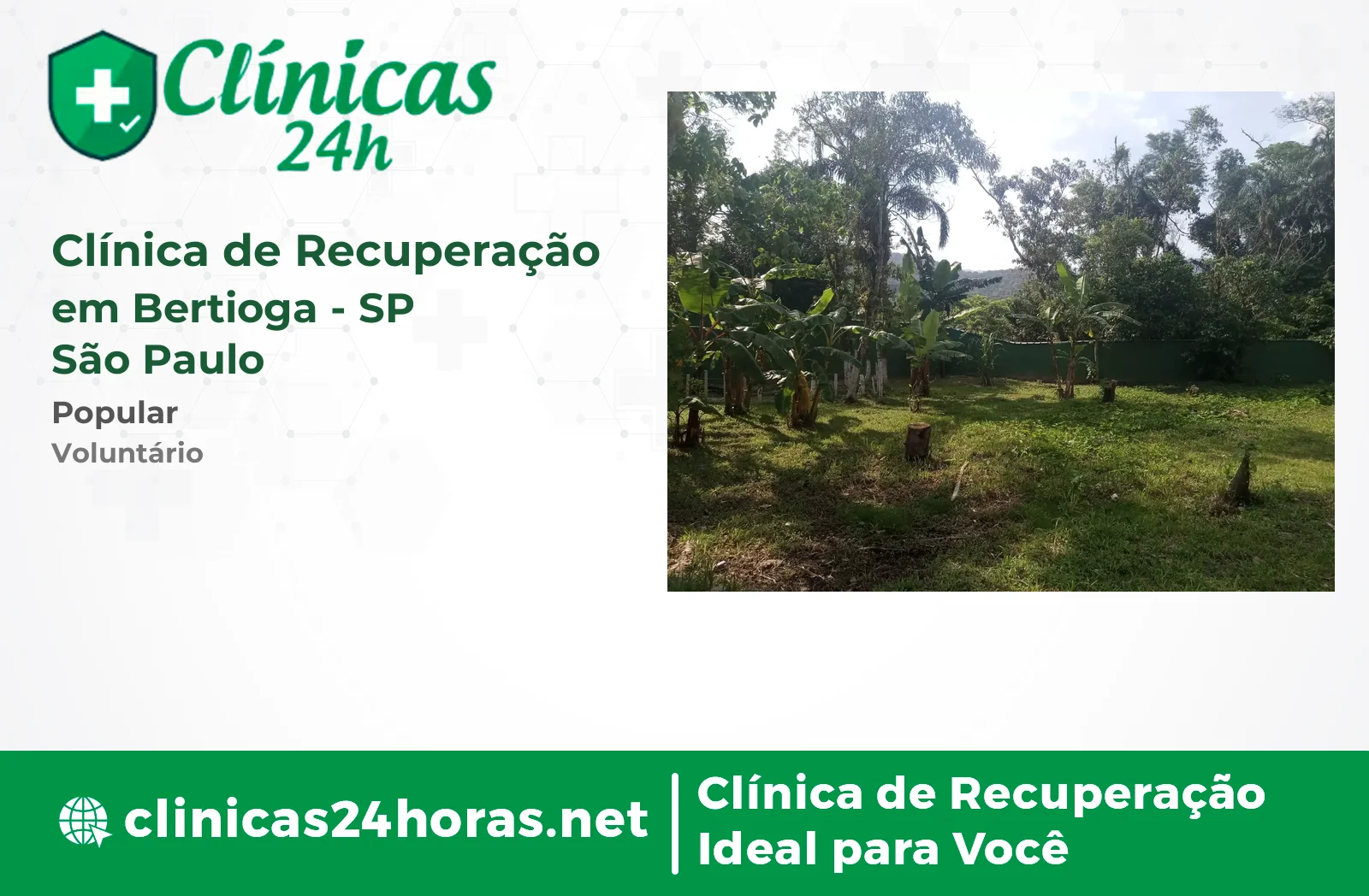 Clínica de Recuperação em Bertioga Masculina 2