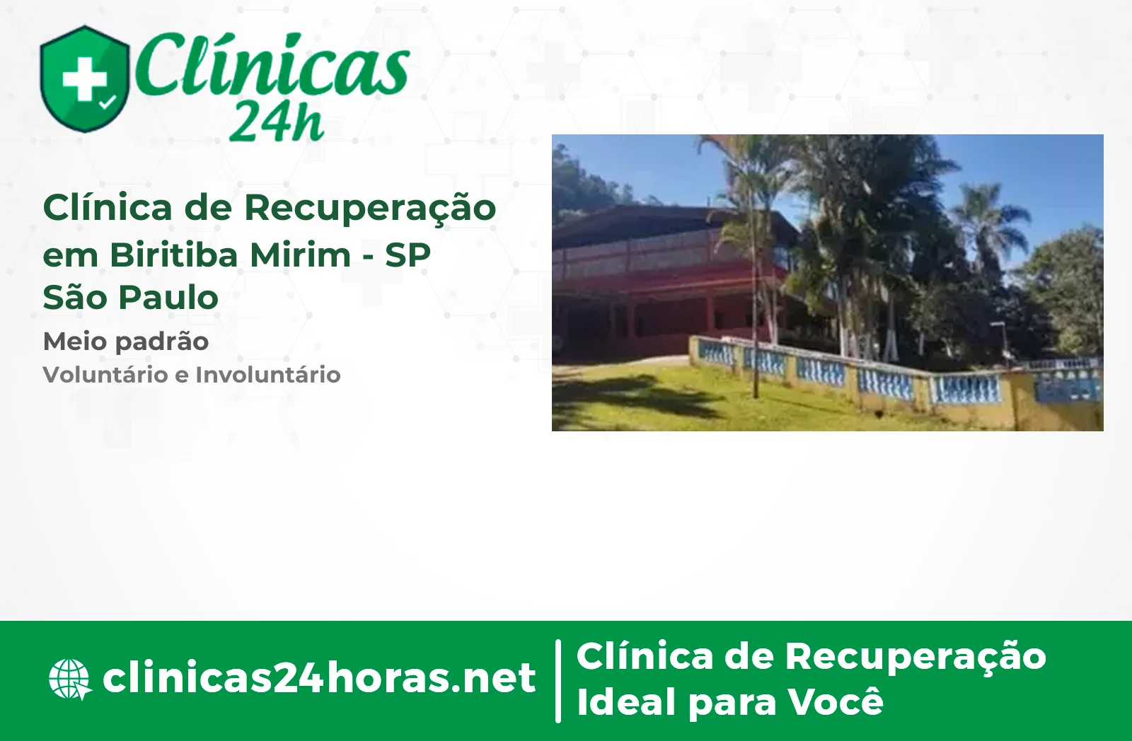 Clínica de Recuperação em Biritiba Mirim Feminina