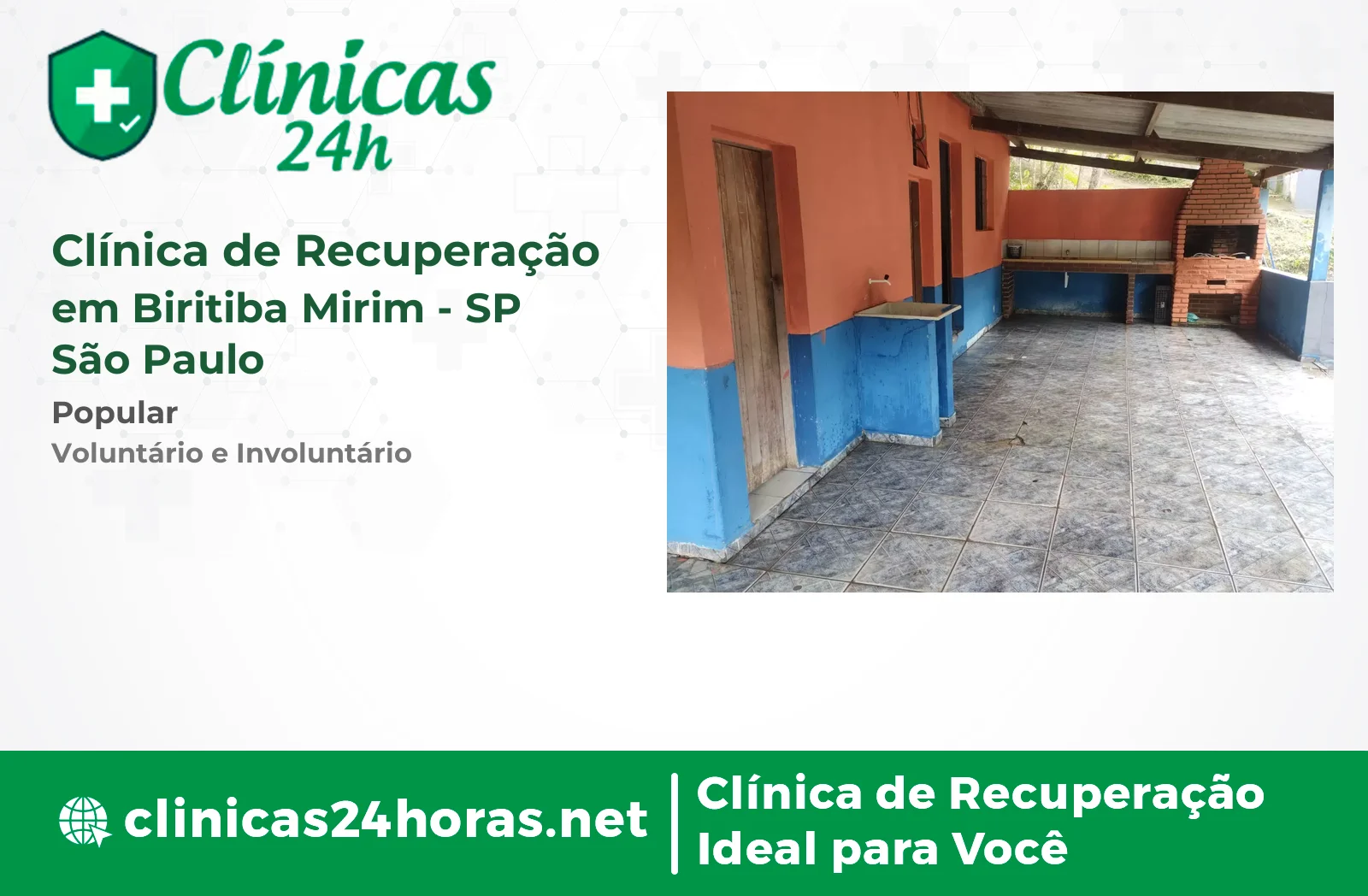 Clínica de Recuperação em Biritiba Mirim Masculina 5