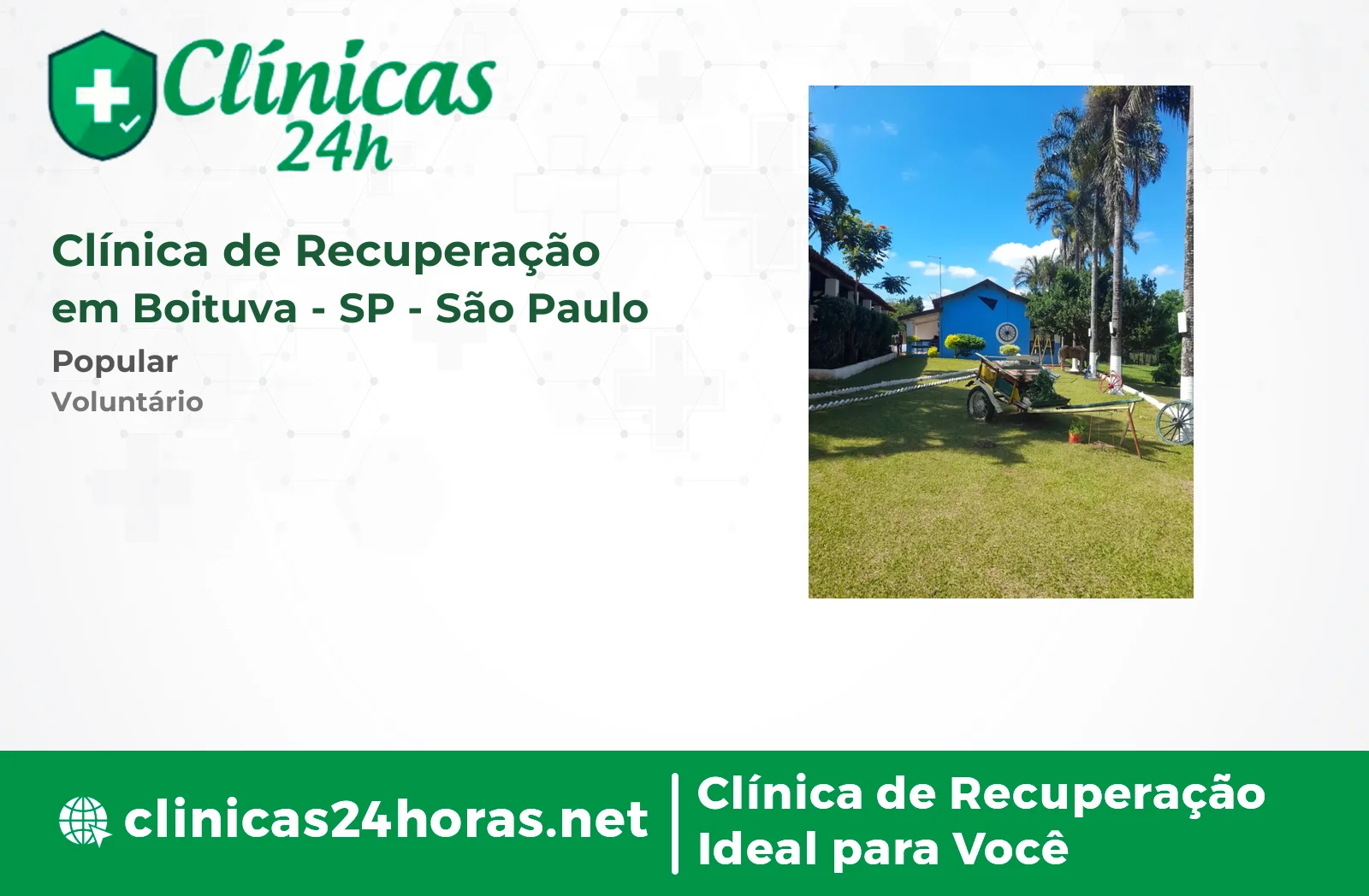 Clínica de Recuperação em Boituva Masculina 3