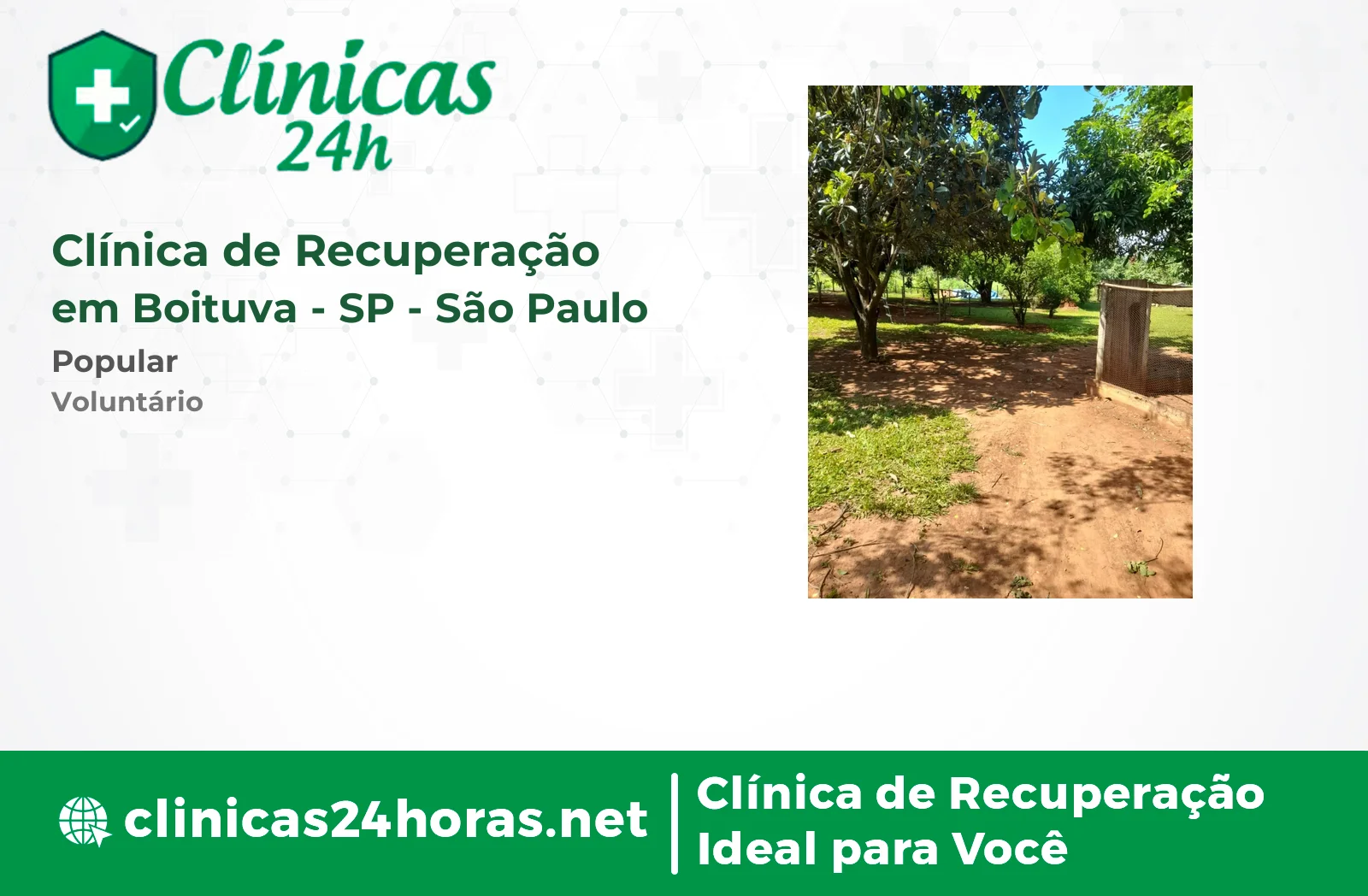 Clínica de Recuperação em Boituva Masculina 5