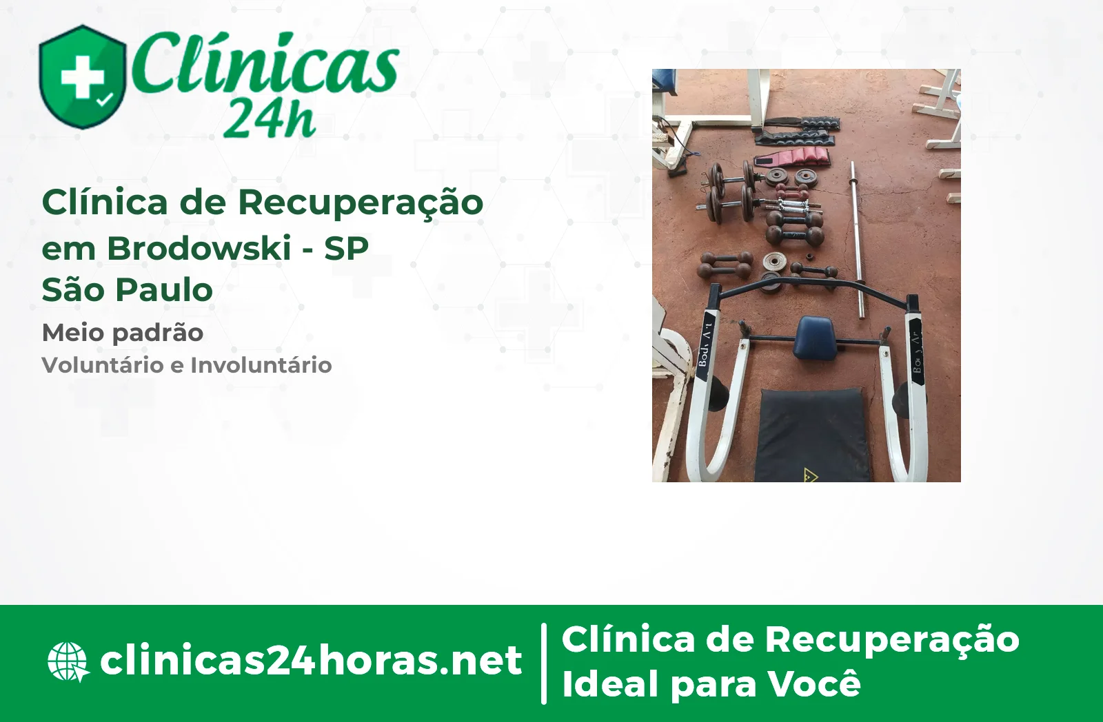 Clínica de Recuperação em Brodowski Masculina 5