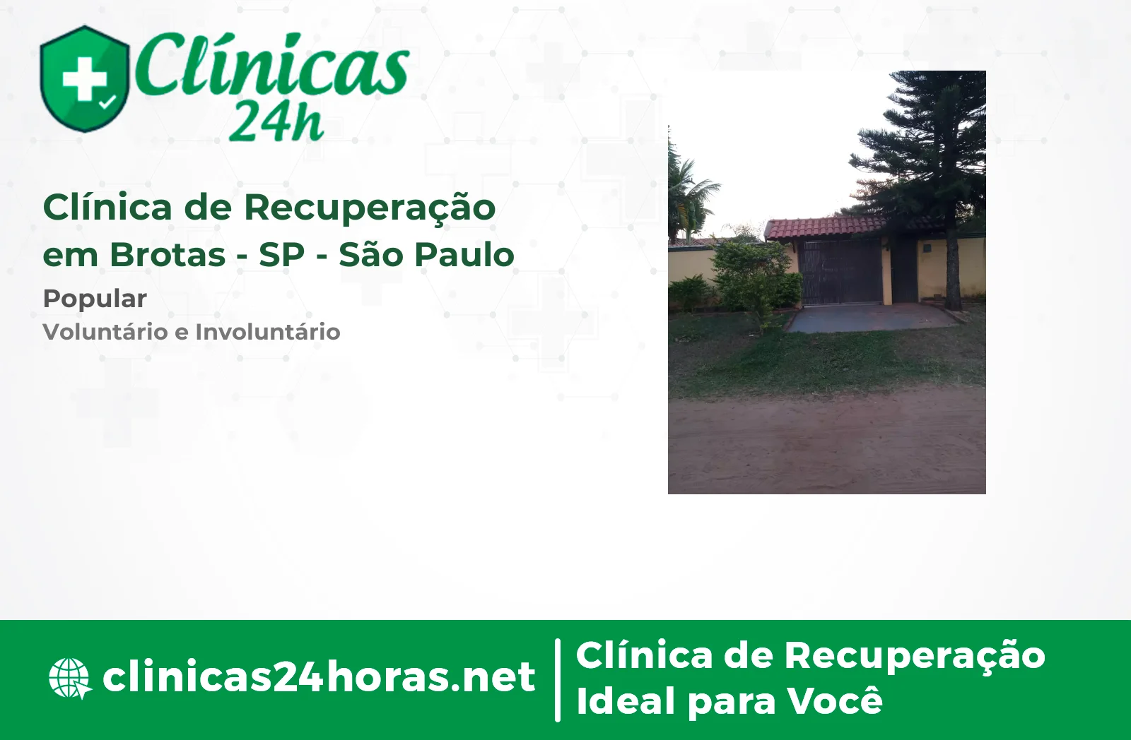 Clínica de Recuperação em Brotas Masculina 2