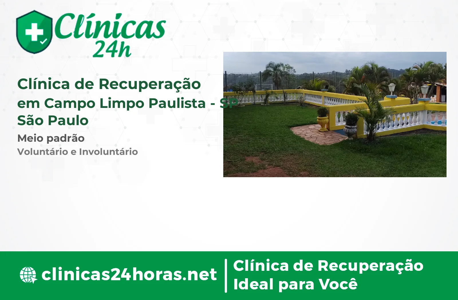 Clínica de Recuperação em Campo Limpo Paulista Masculina 5