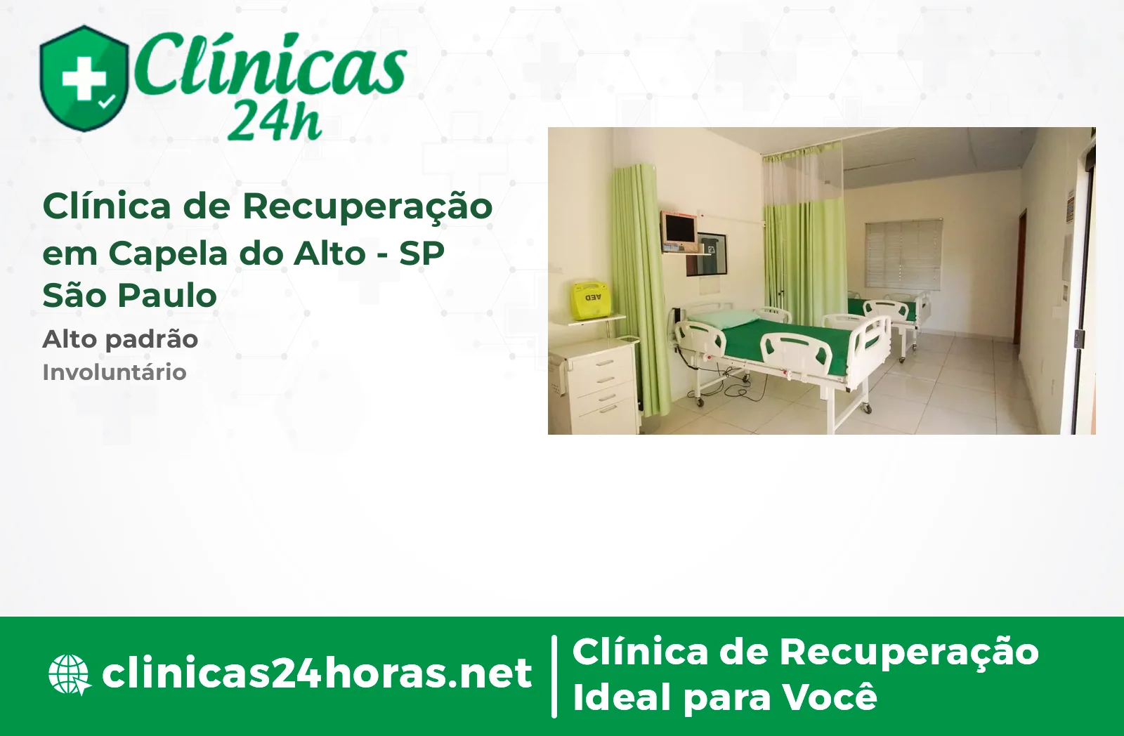 Clínica de Recuperação em Capela do Alto Masculina 3