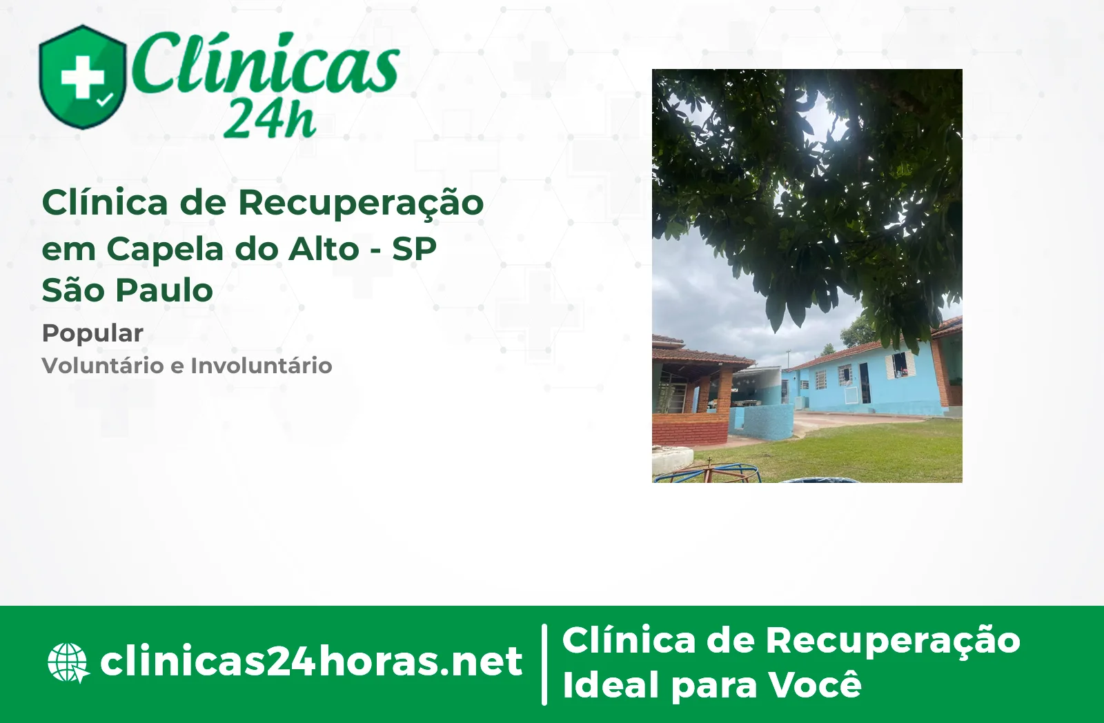 Clínica de Recuperação em Capela do Alto Masculina-3 2