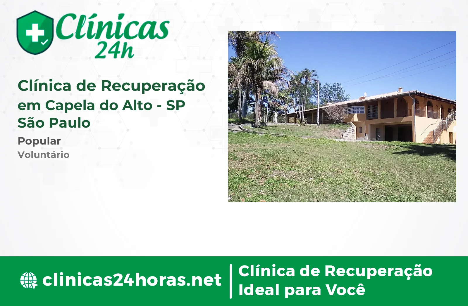 Clínica de Recuperação em Capela do Alto Masculina-4 2