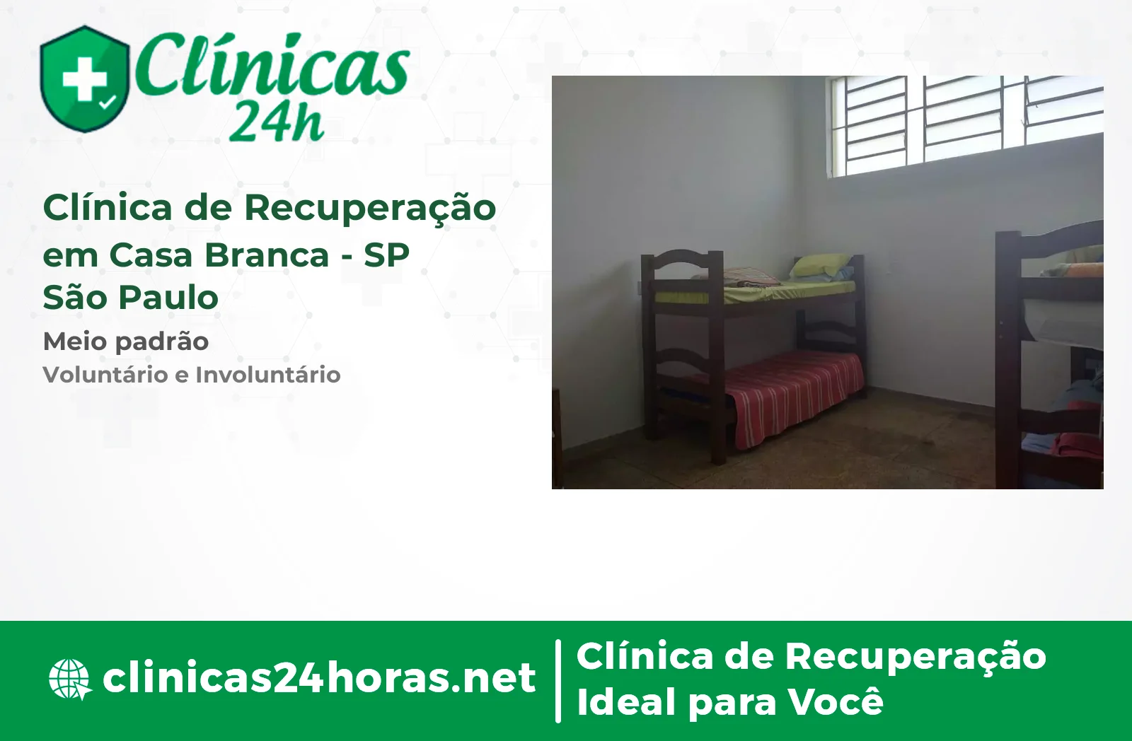 Clínica de Recuperação em Casa Branca Masculina 3