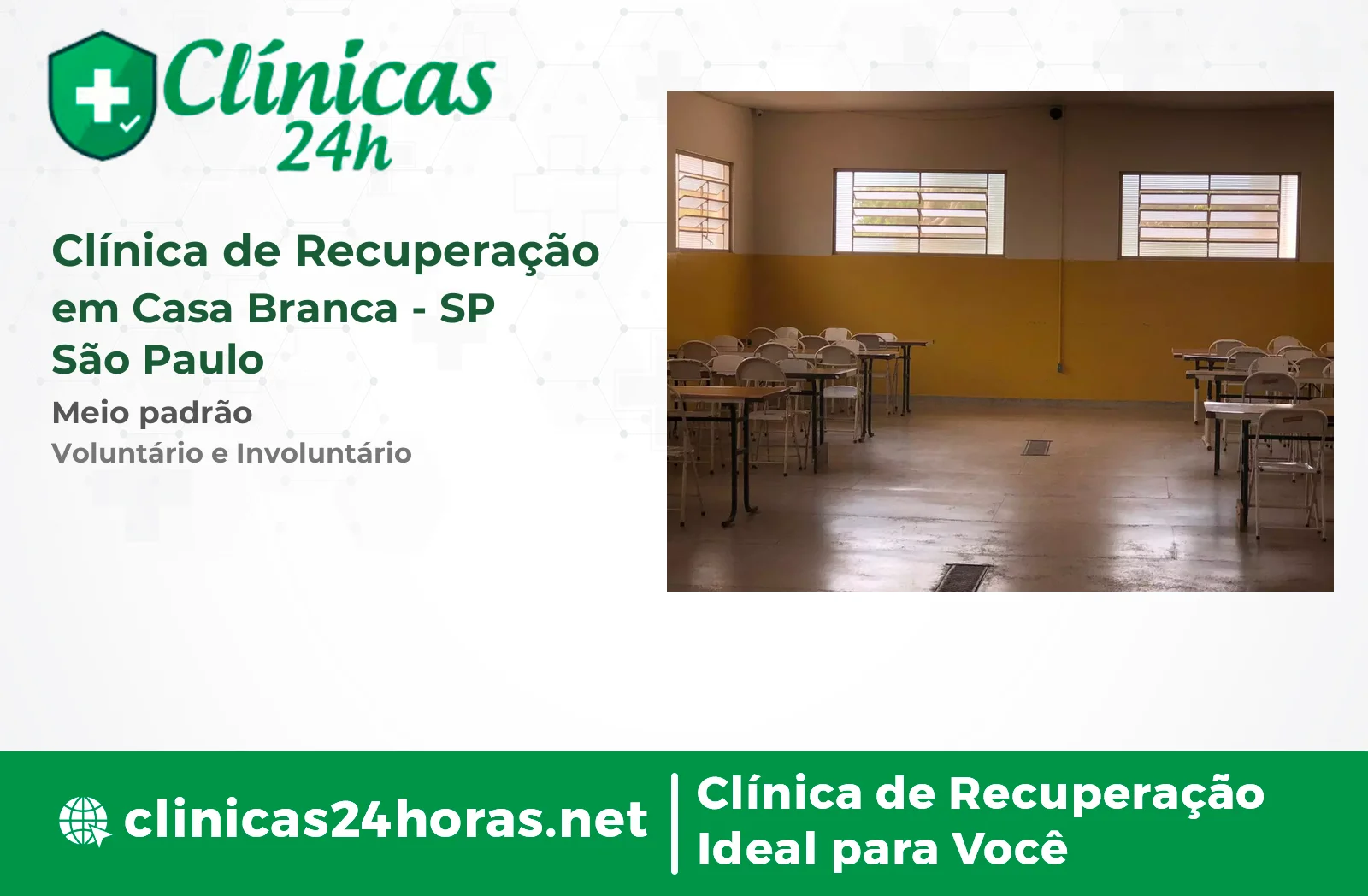 Clínica de Recuperação em Casa Branca Masculina 5