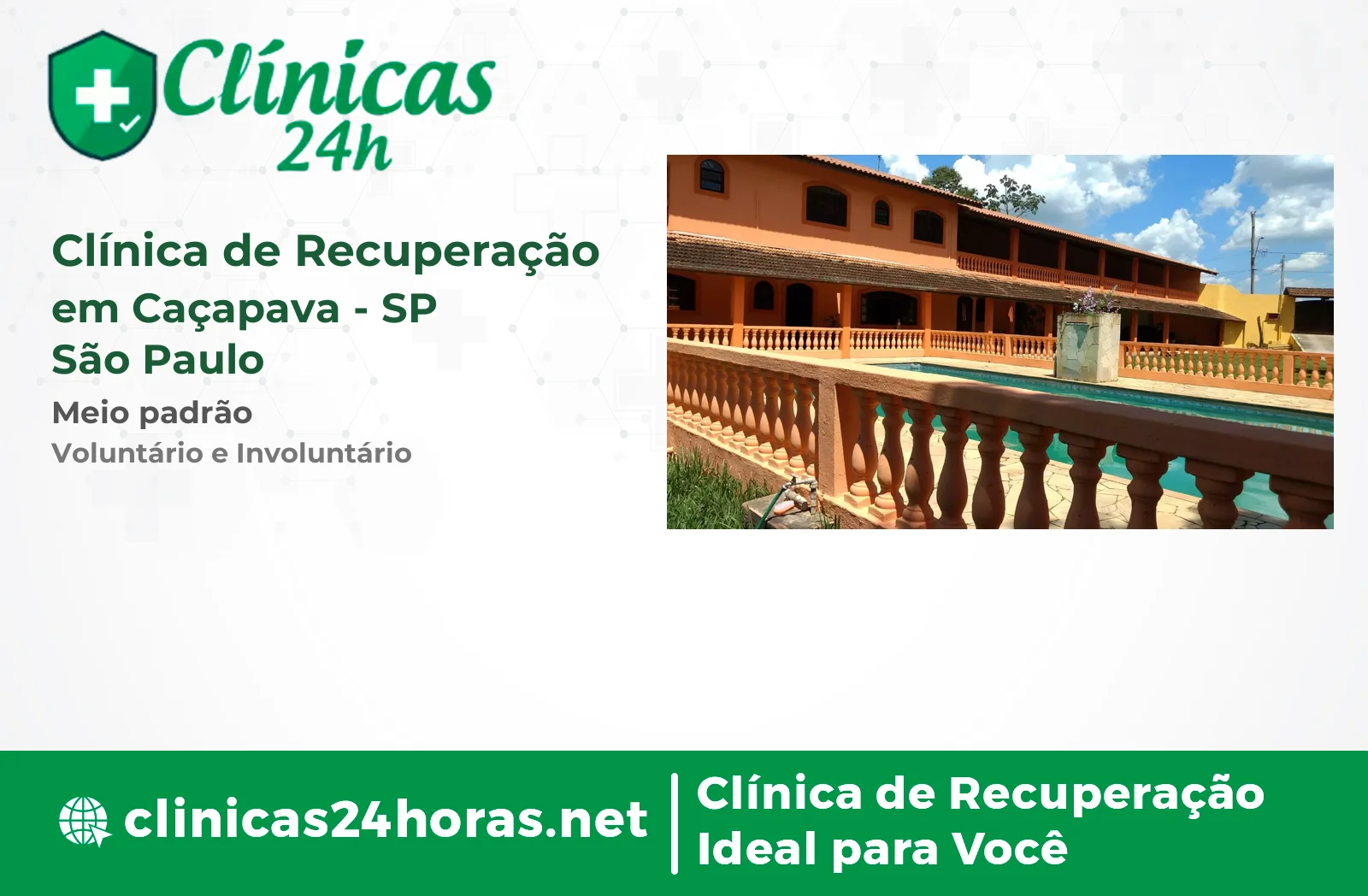 Clínica de Recuperação em Caçapava Masculina 2