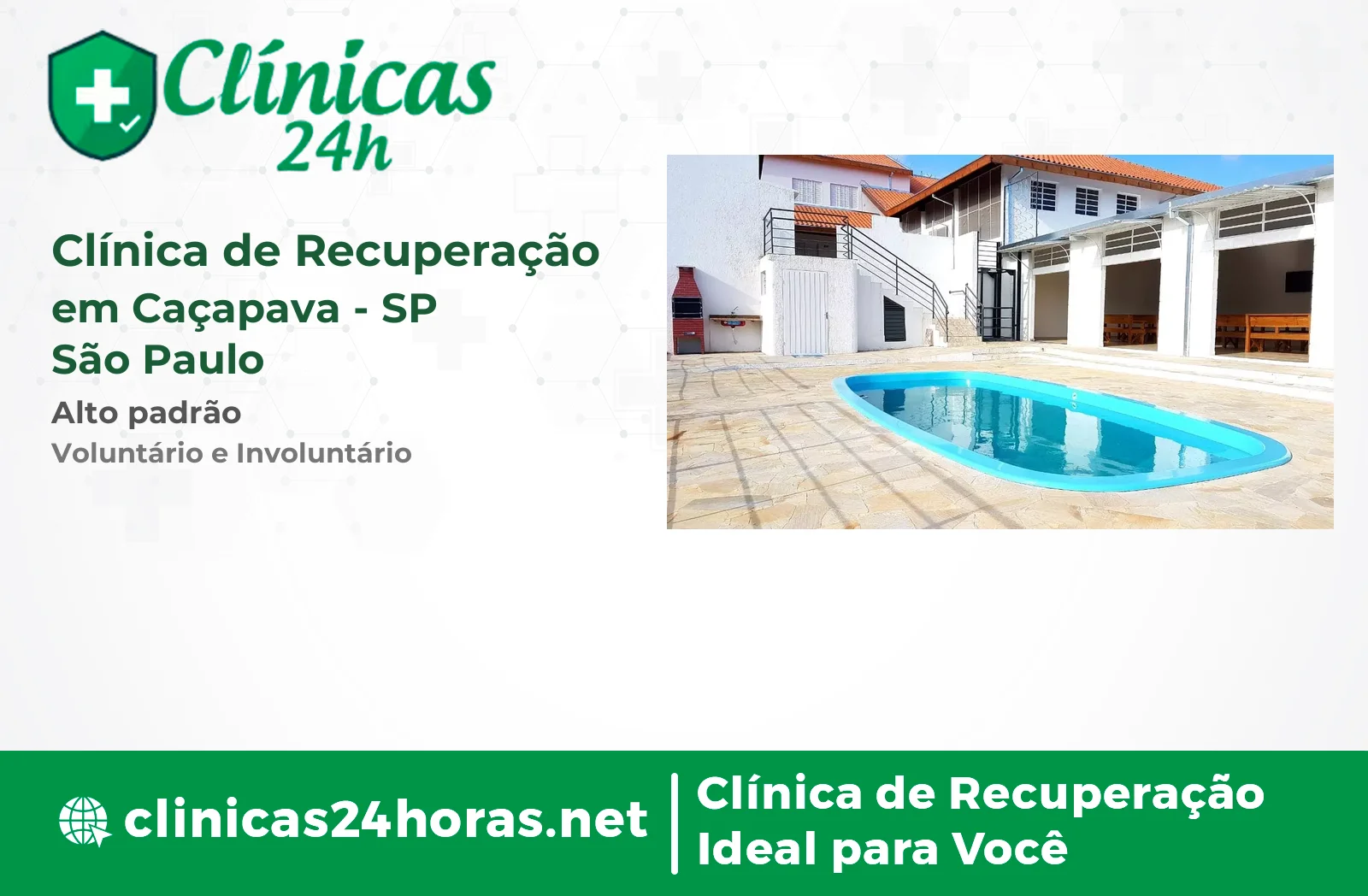 Clínica de Recuperação em Caçapava Mista