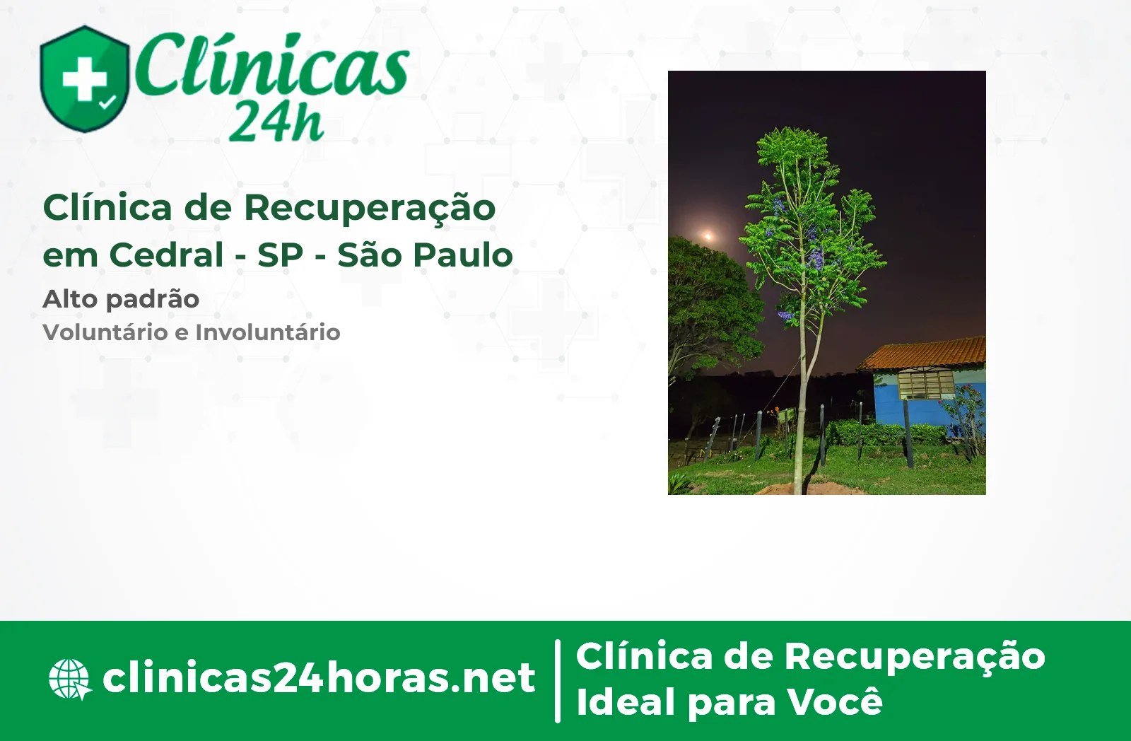Clínica de Recuperação em Cedral Masculina 5