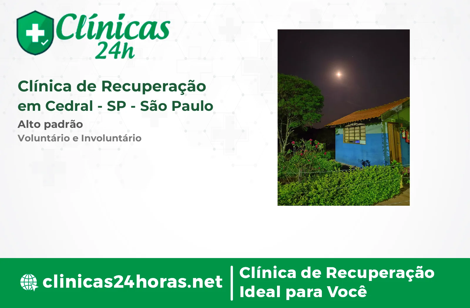 Clínica de Recuperação em Cedral Masculina 2
