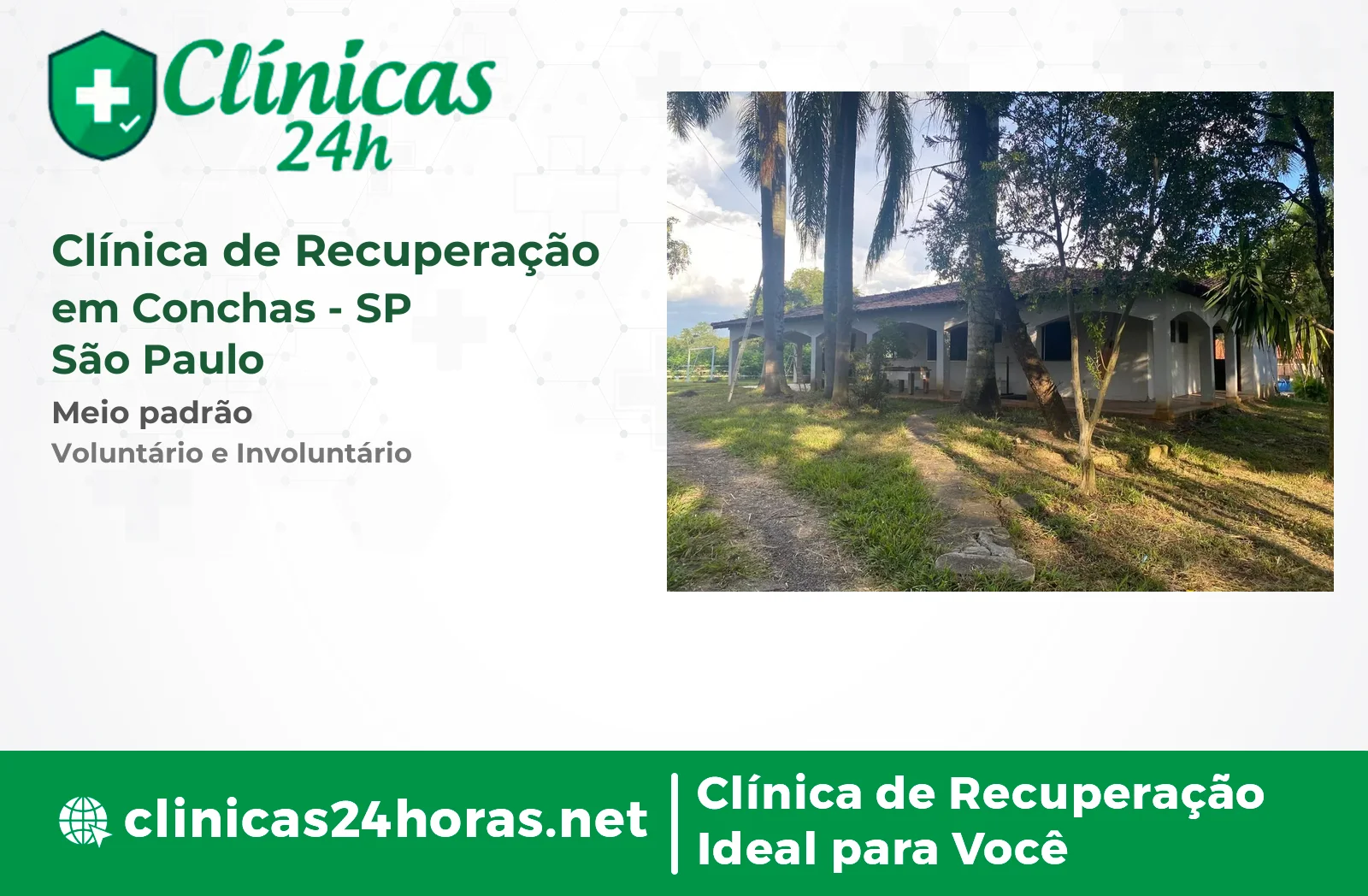 Clínica de Recuperação em Conchas Masculina-2