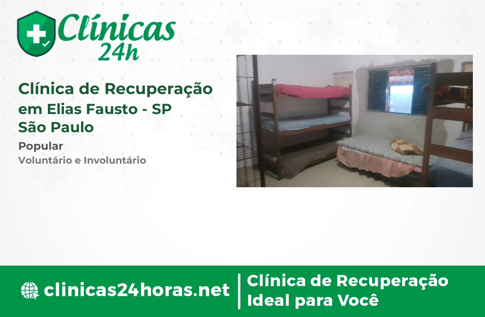 Clínica de Recuperação em Elias Fausto Masculina 4