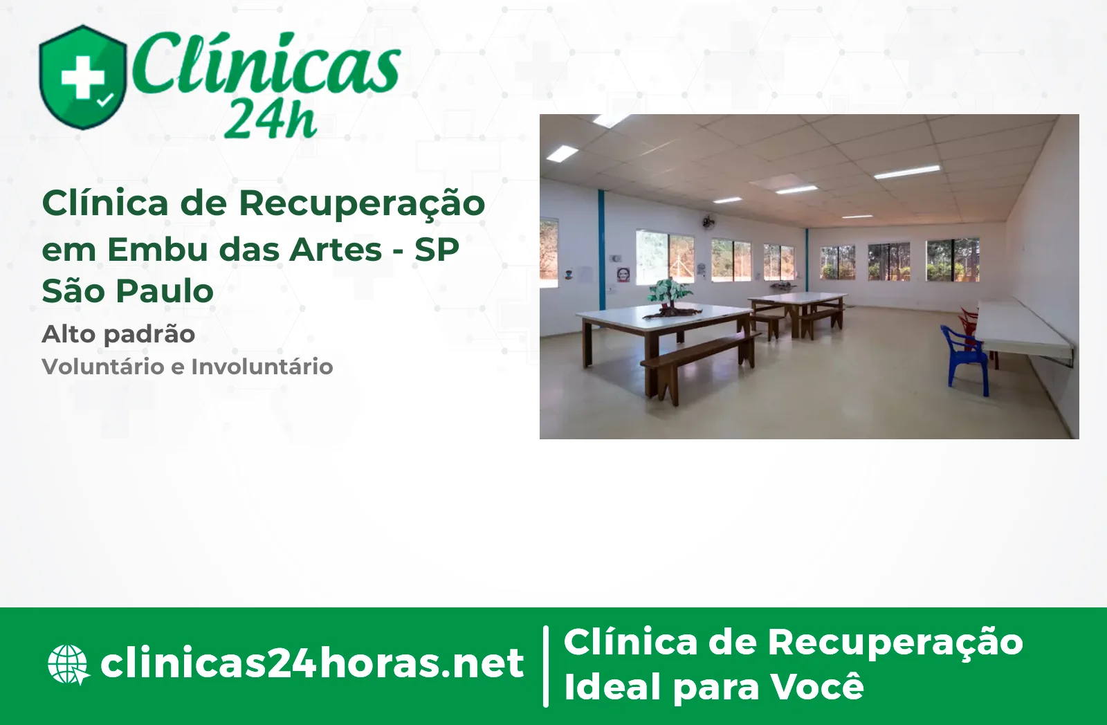 Clínica de Recuperação em Embu das Artes Mista 5