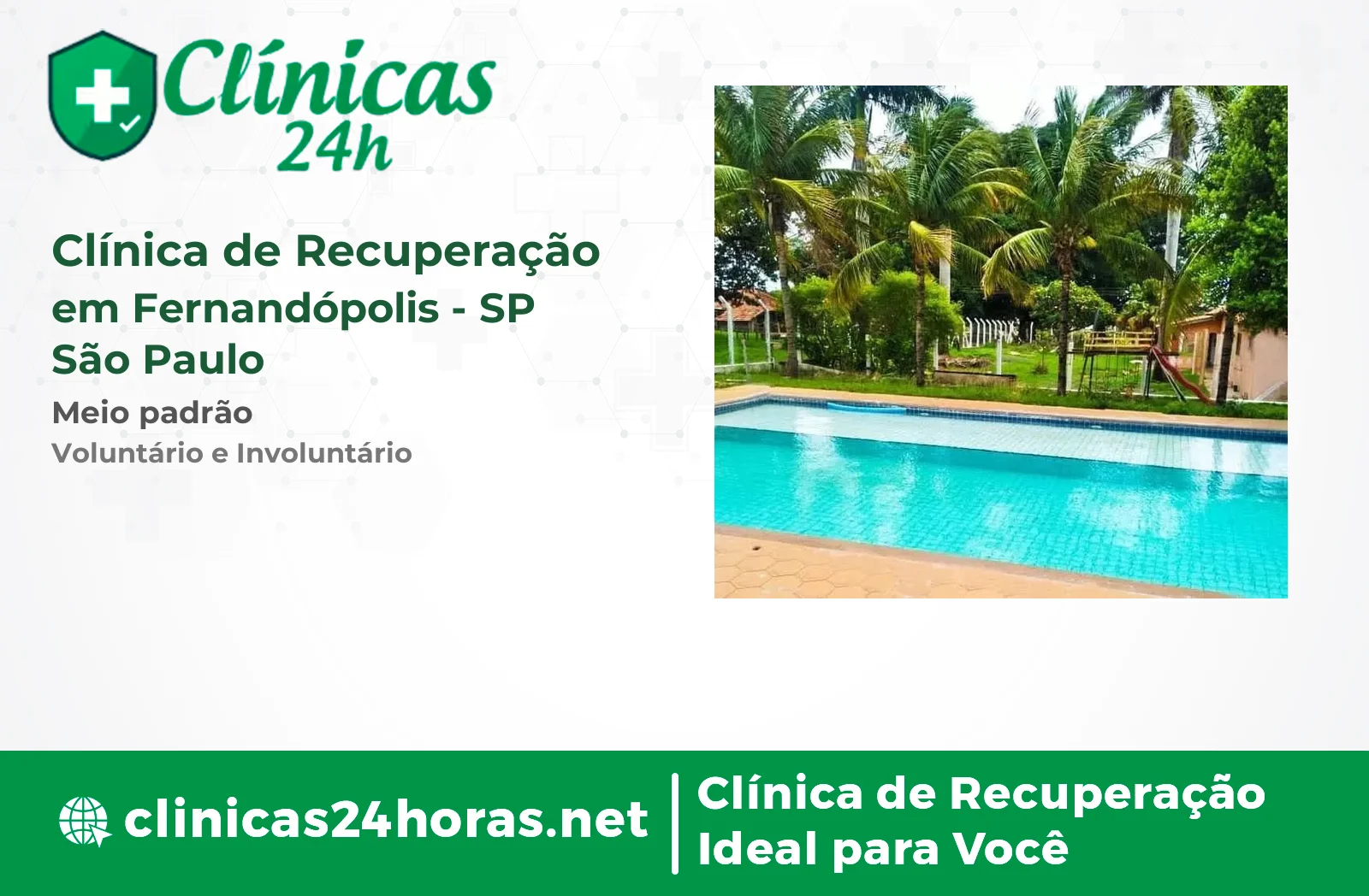 Clínica de Recuperação em Fernandópolis Masculina 2