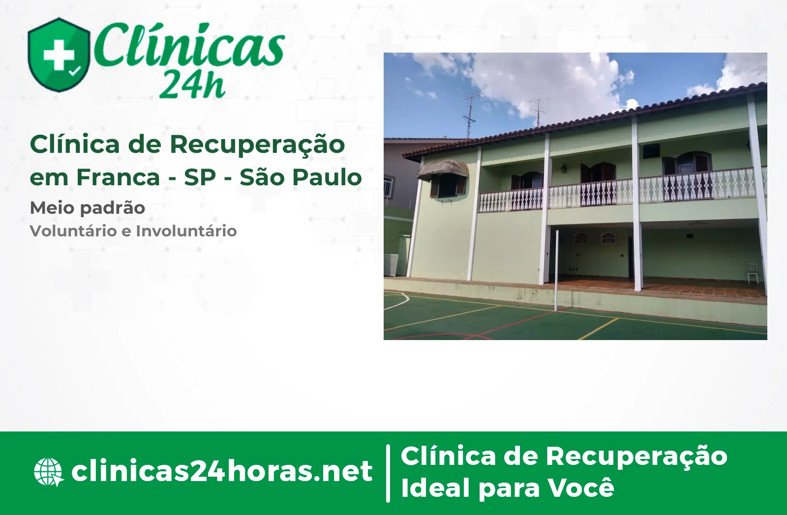 Clínica de Recuperação em Franca Feminina