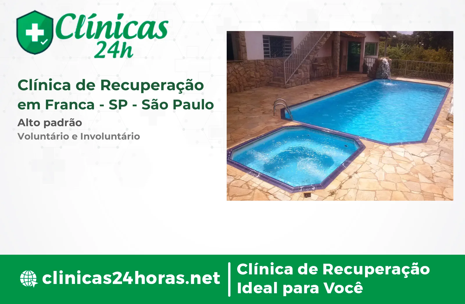 Clínica de Recuperação em Franca Masculina