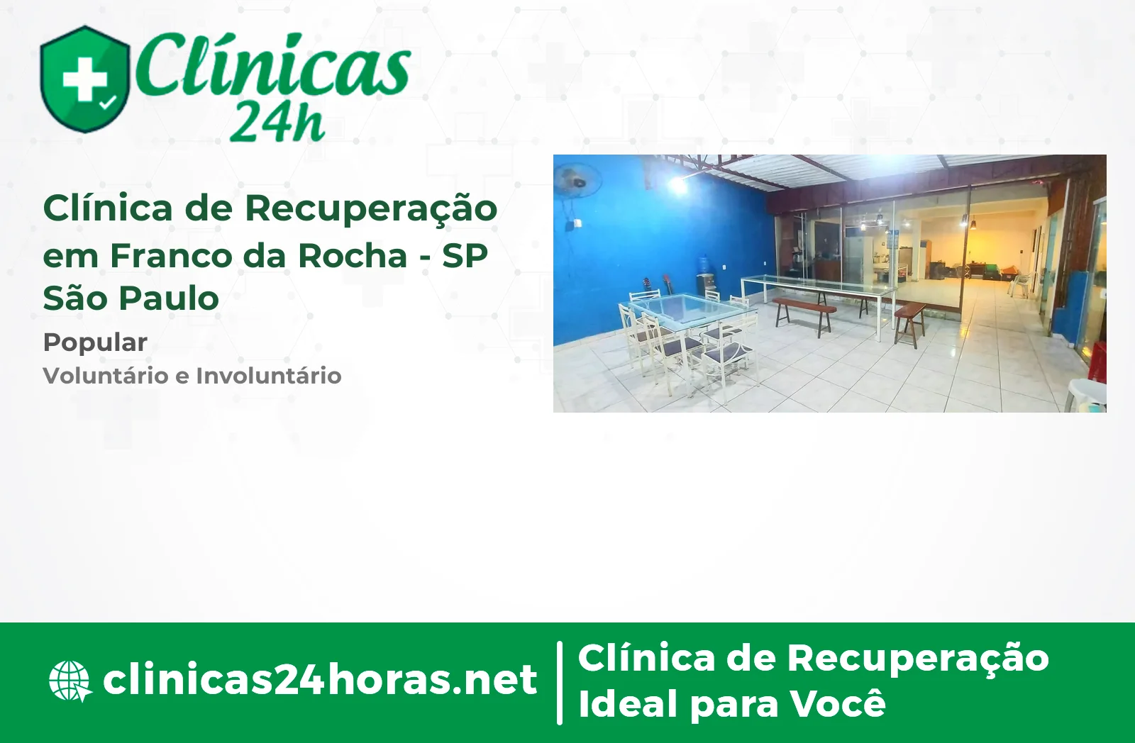 Clínica de Recuperação em Franco da Rocha Masculina 5