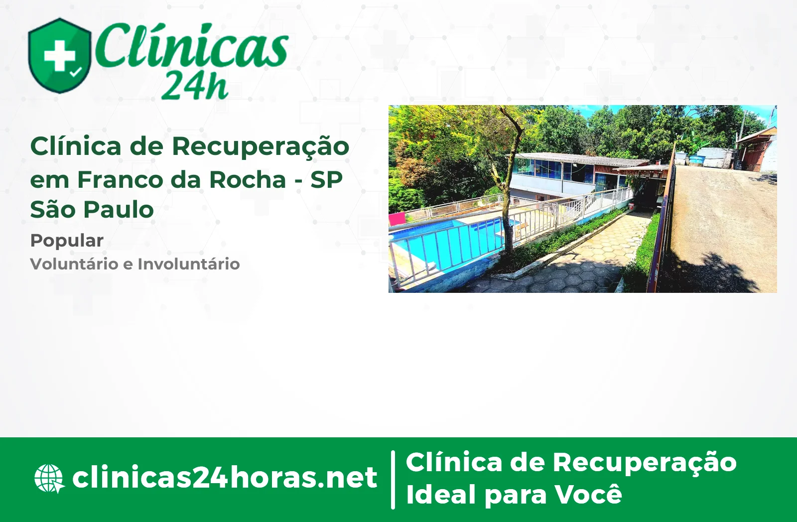 Clínica de Recuperação em Franco da Rocha Masculina 2