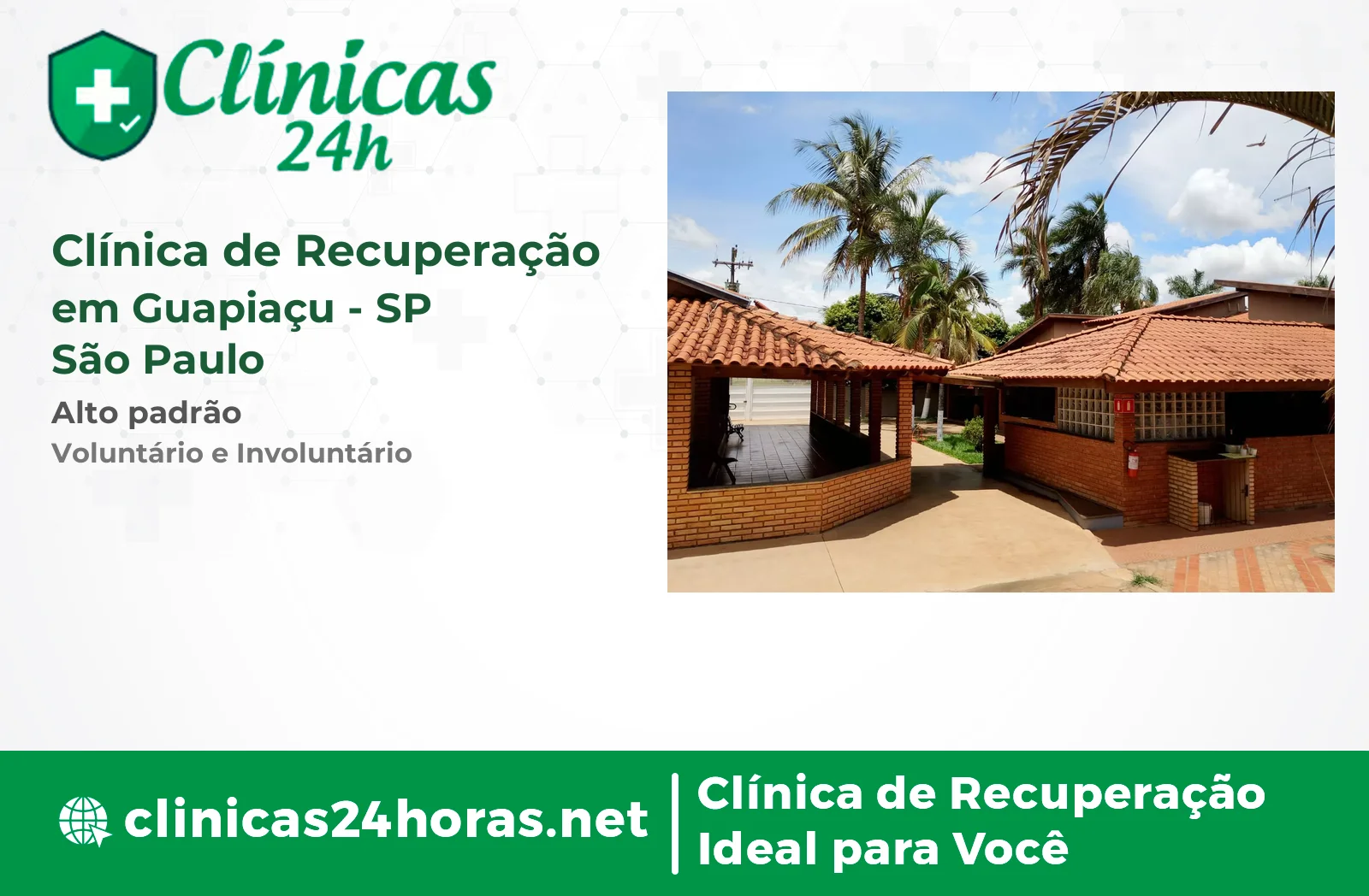 Clínica de Recuperação em Guapiaçu Masculina 5
