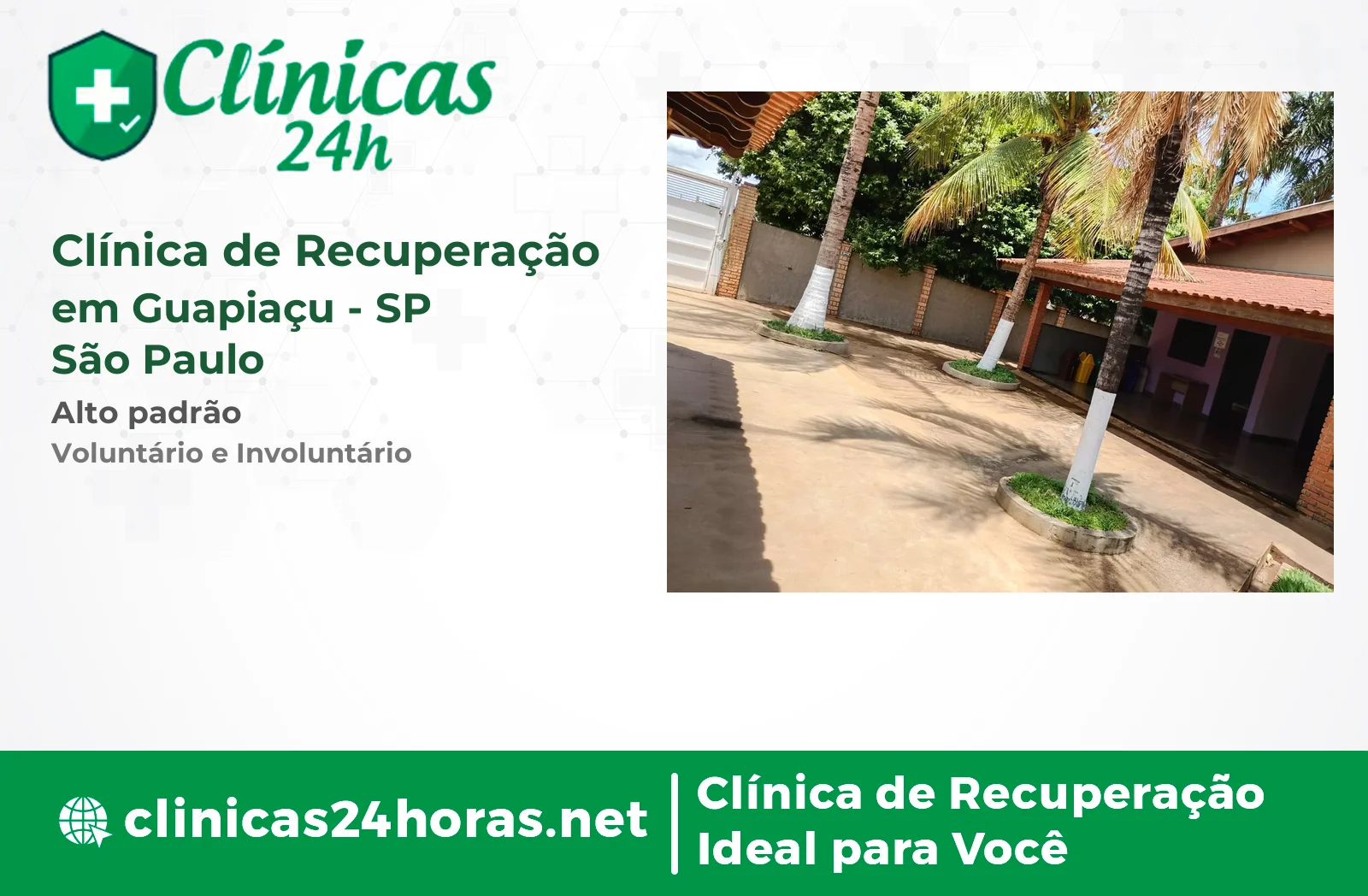 Clínica de Recuperação em Guapiaçu Masculina 3